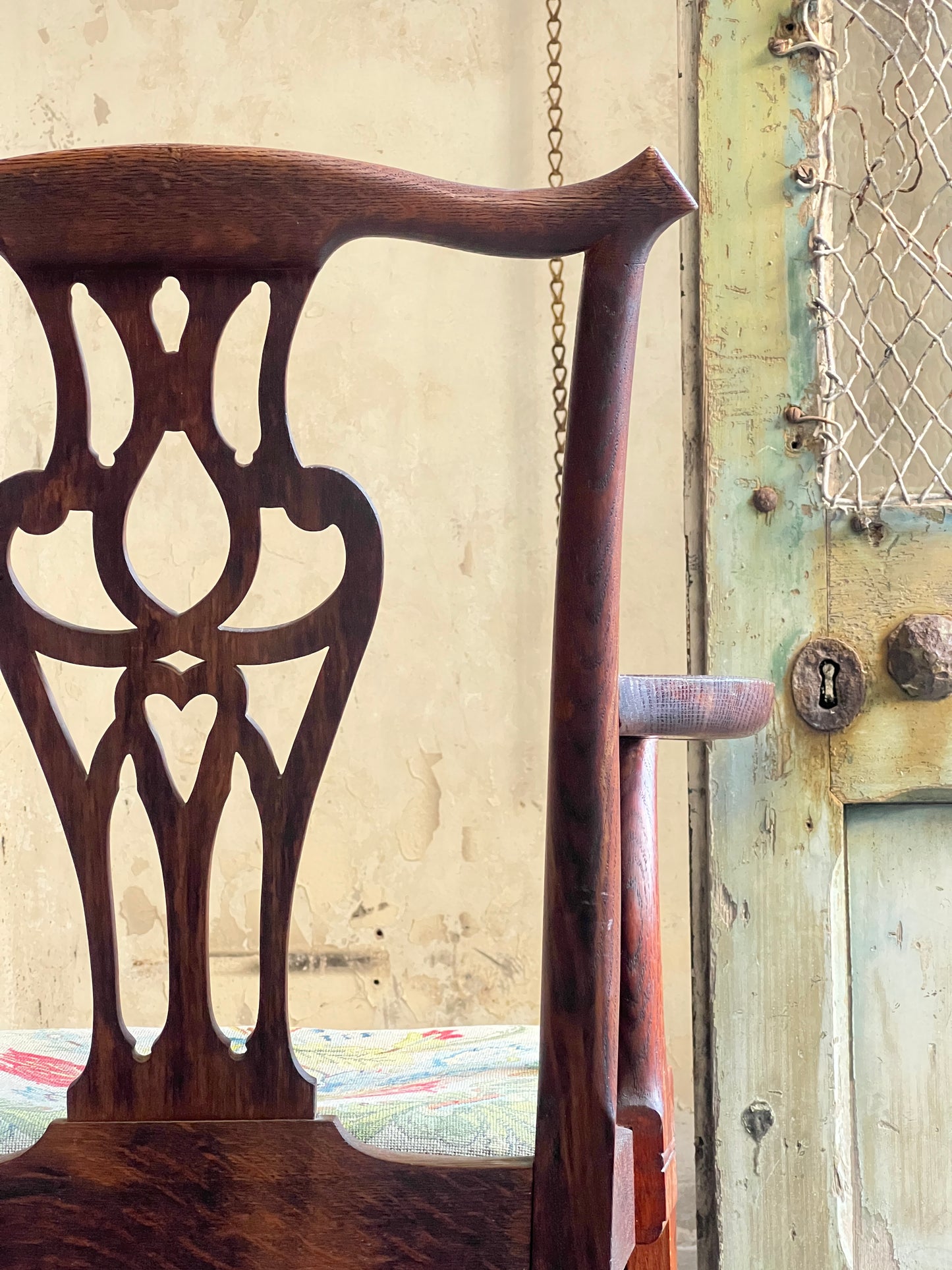 A Scottish Robert Lorimer ‘Wheeler’ Armchair