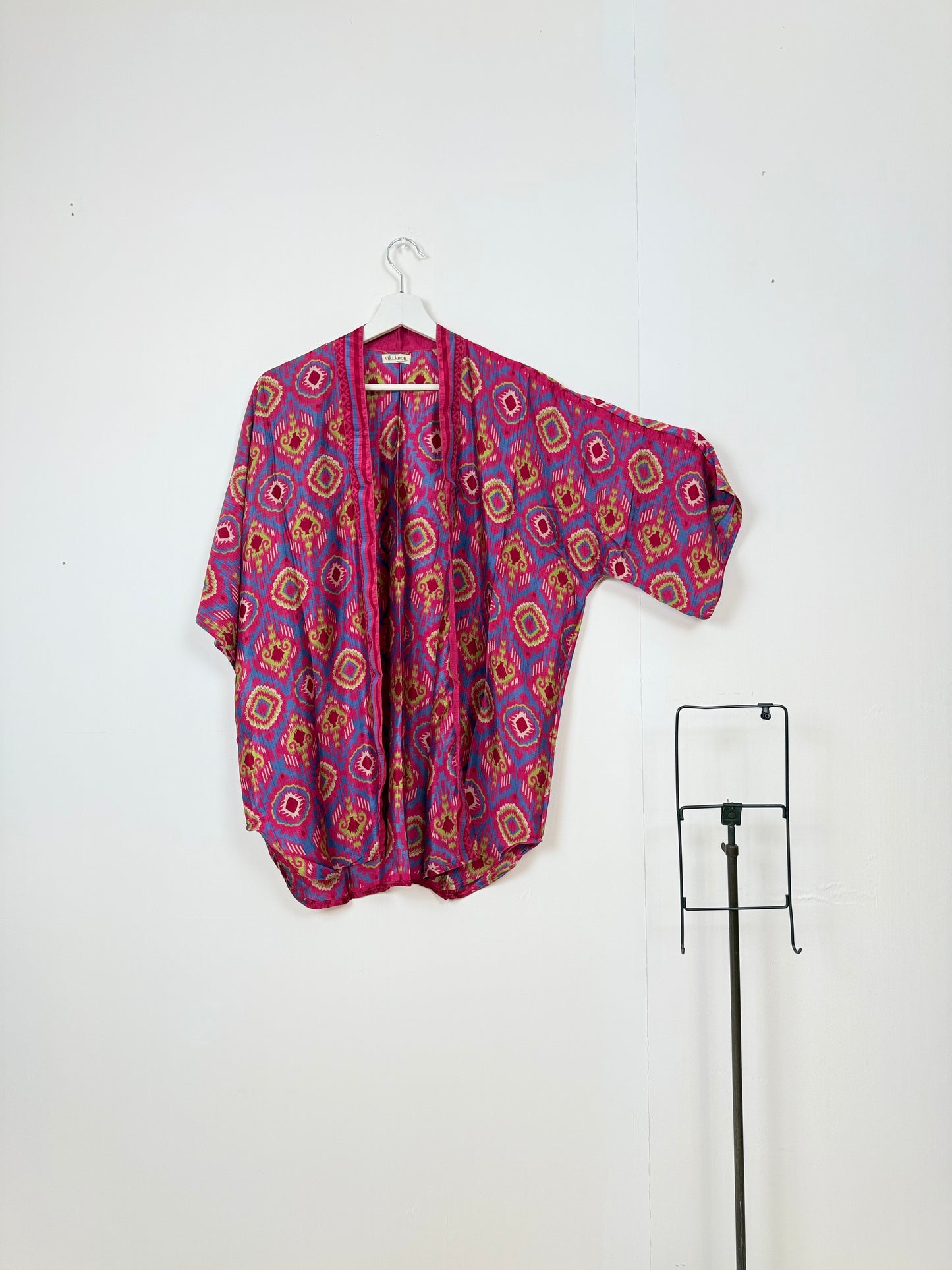 Vintage Saree Silk Trousers & Shirt Co-ordinated Set