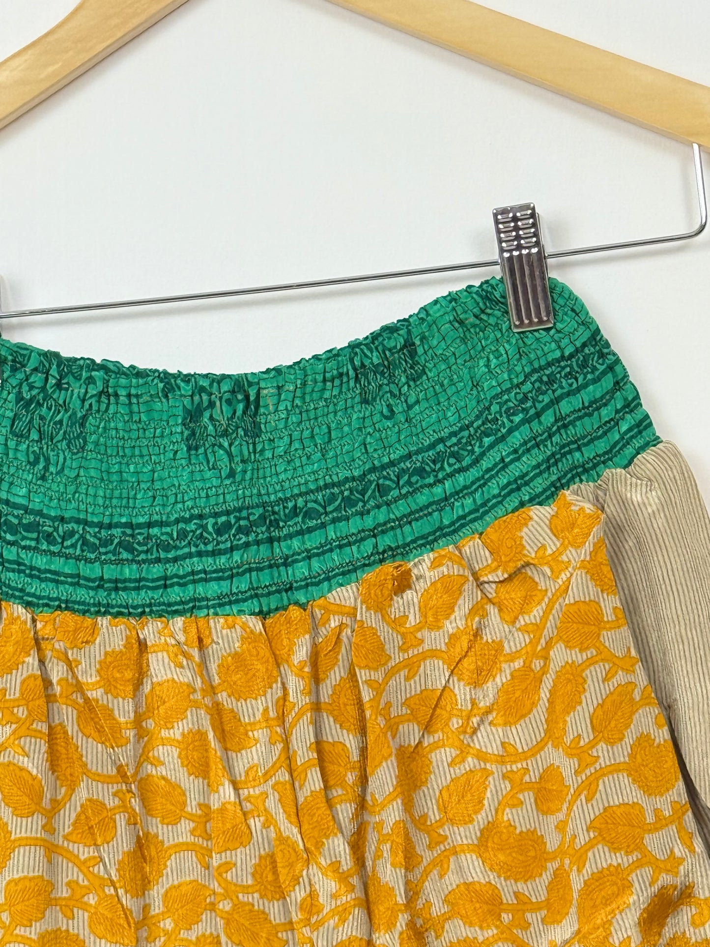 Vintage Saree Silk Trousers & Shirt Co-ordinated Set