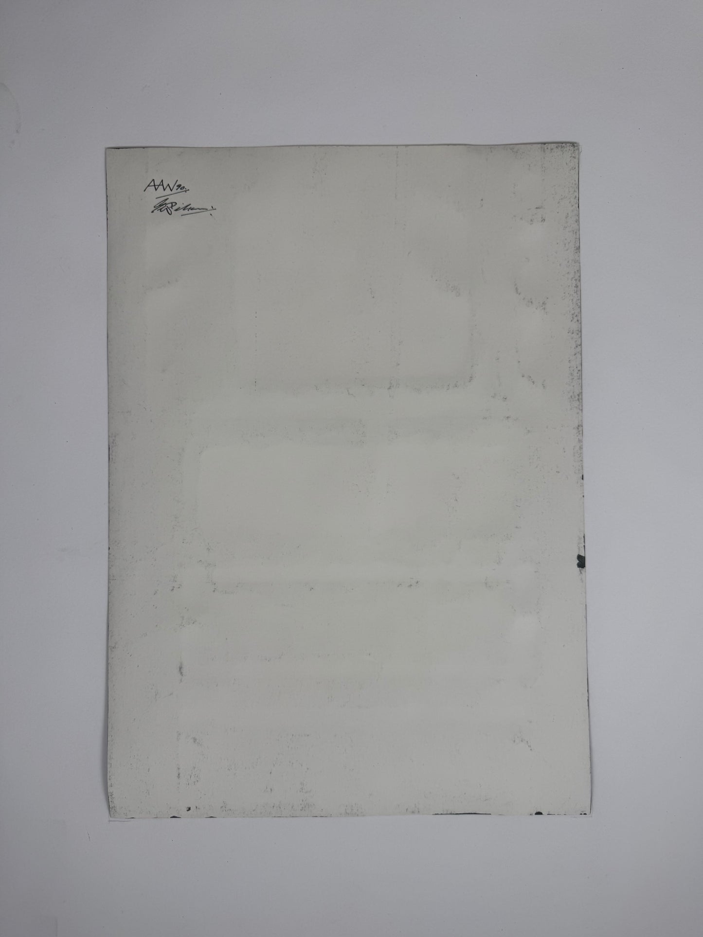Monochromatic Original Artwork No.302 - ARTHUR ALLAN WILSON, Scottish | 1944-2024