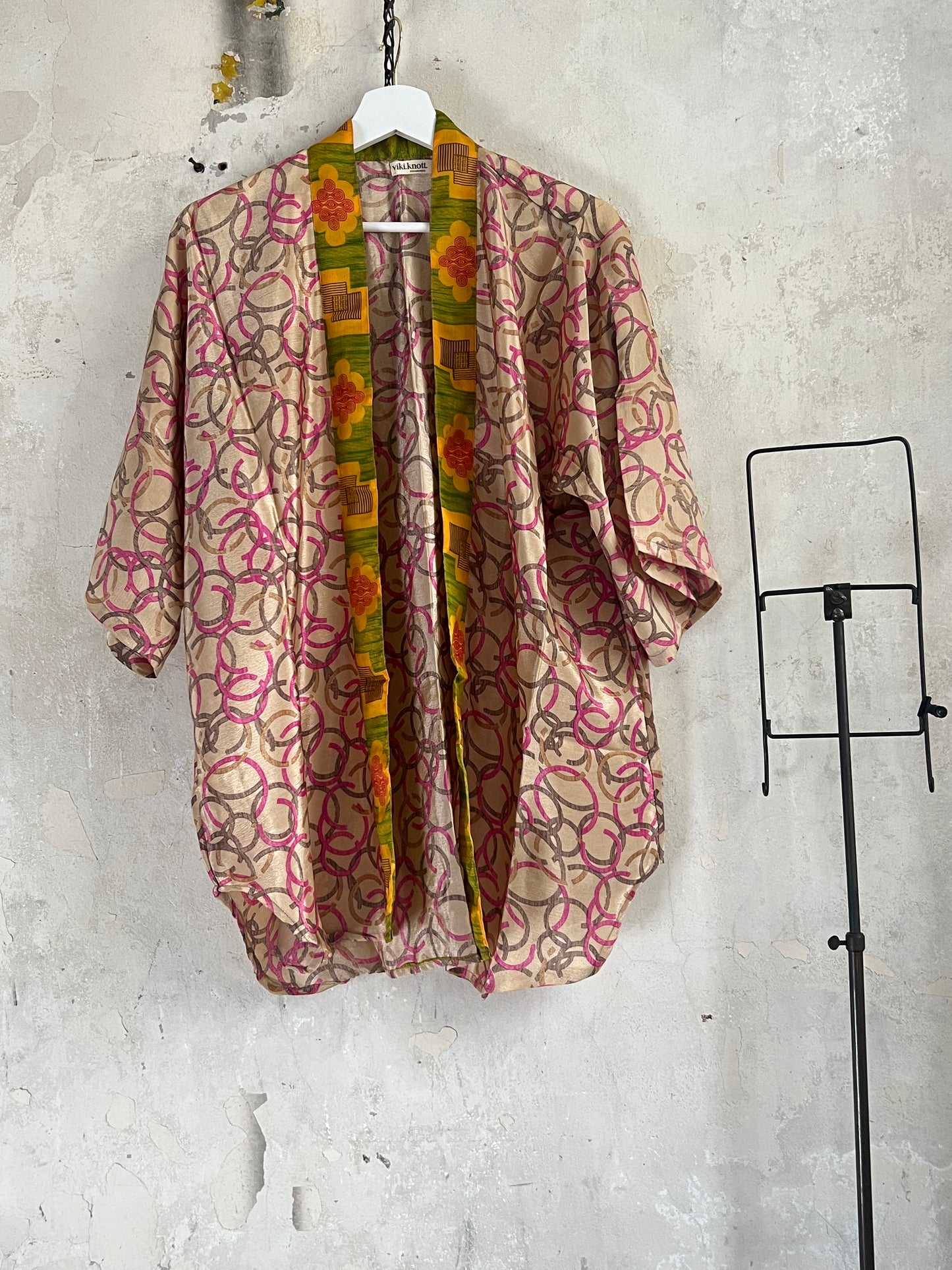 Vintage Saree Silk Trousers & Shirt Co-ordinated Set