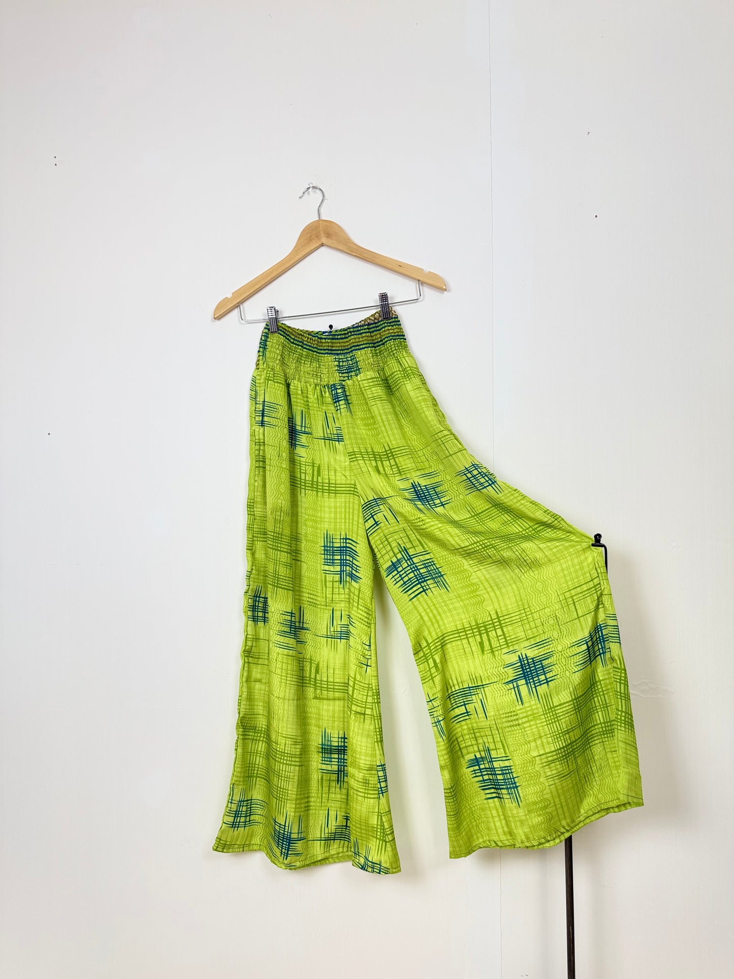 Vintage Saree Silk Trousers & Shirt Co-ordinated Set