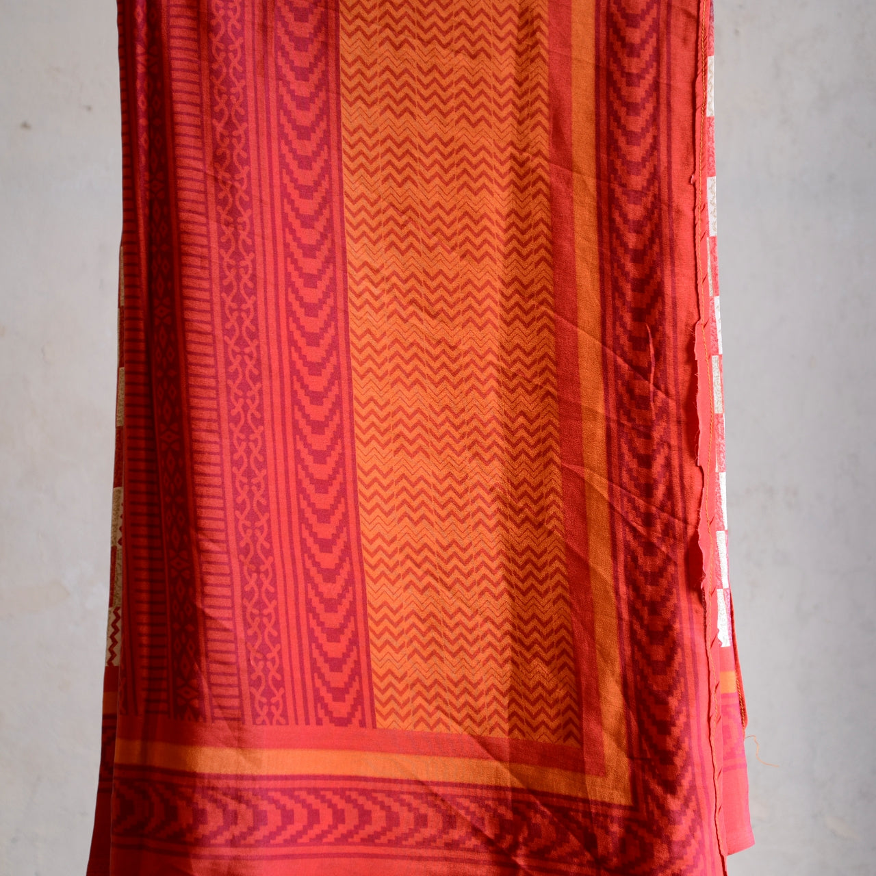 Vintage Pure Silk Saree Fabric