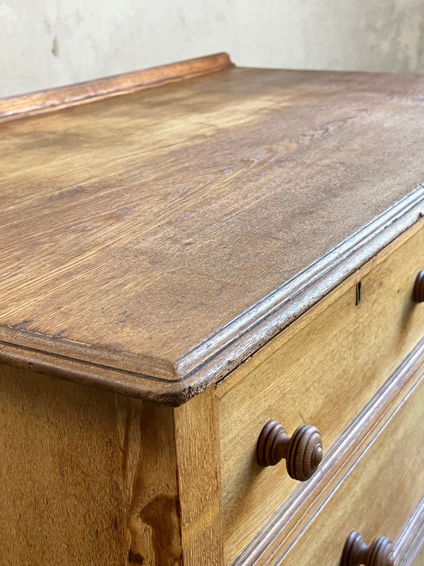 19thC Ash Chest of Drawers