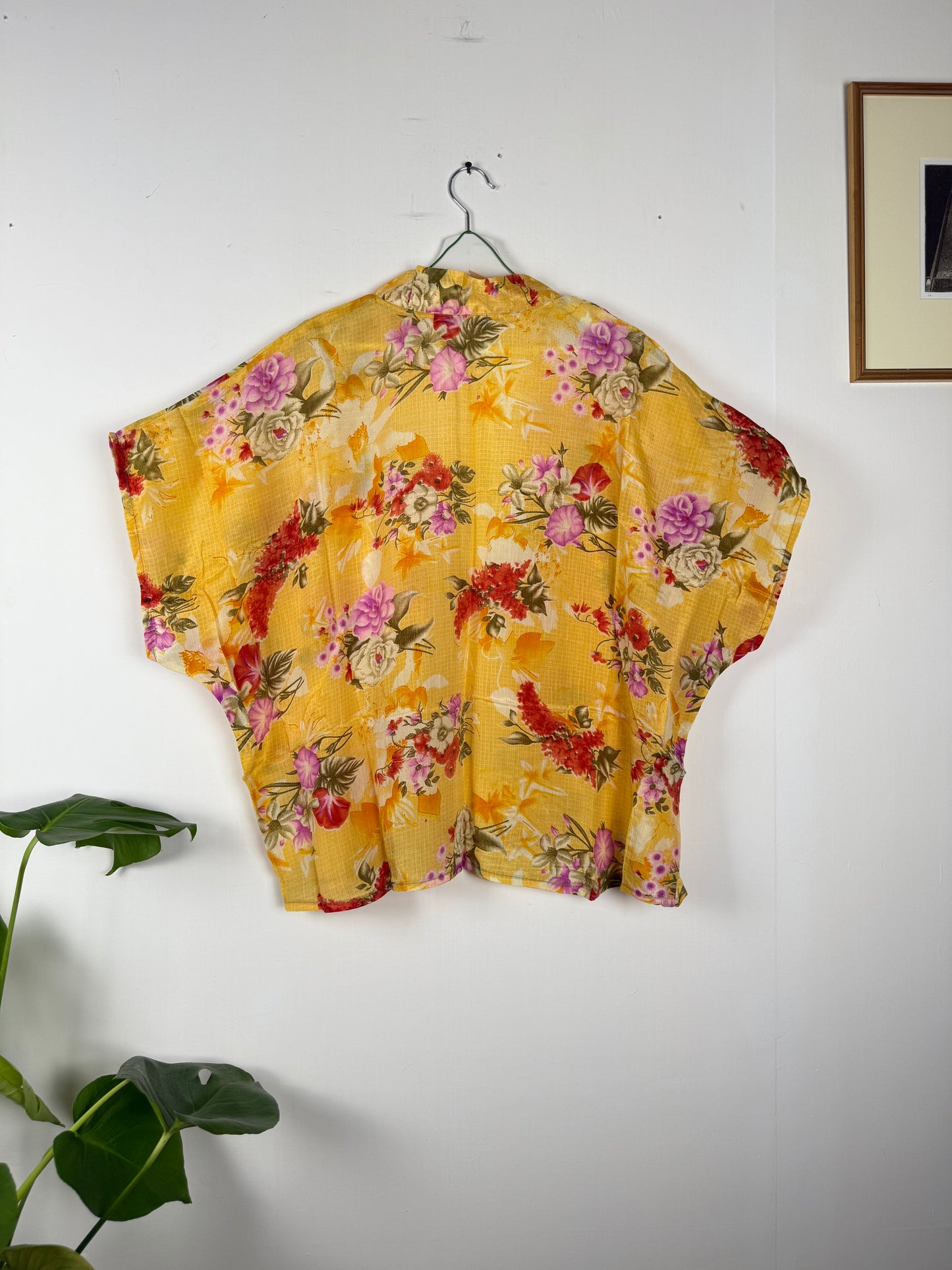 Vintage Saree Silk Shrug Blouse