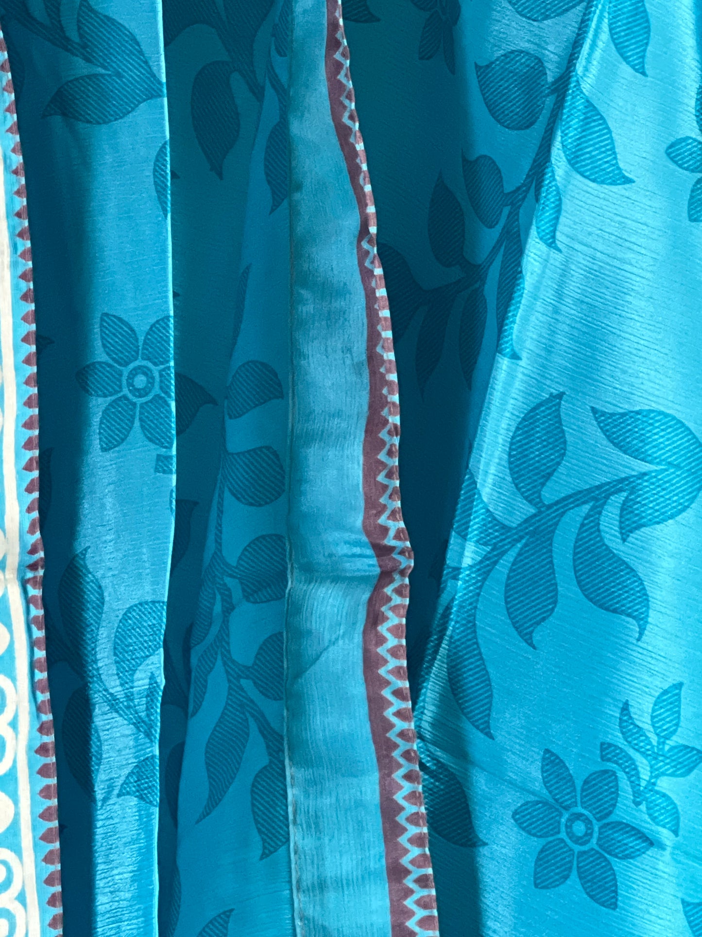 Vintage Saree Silk Trousers & Shirt Co-ordinated Set
