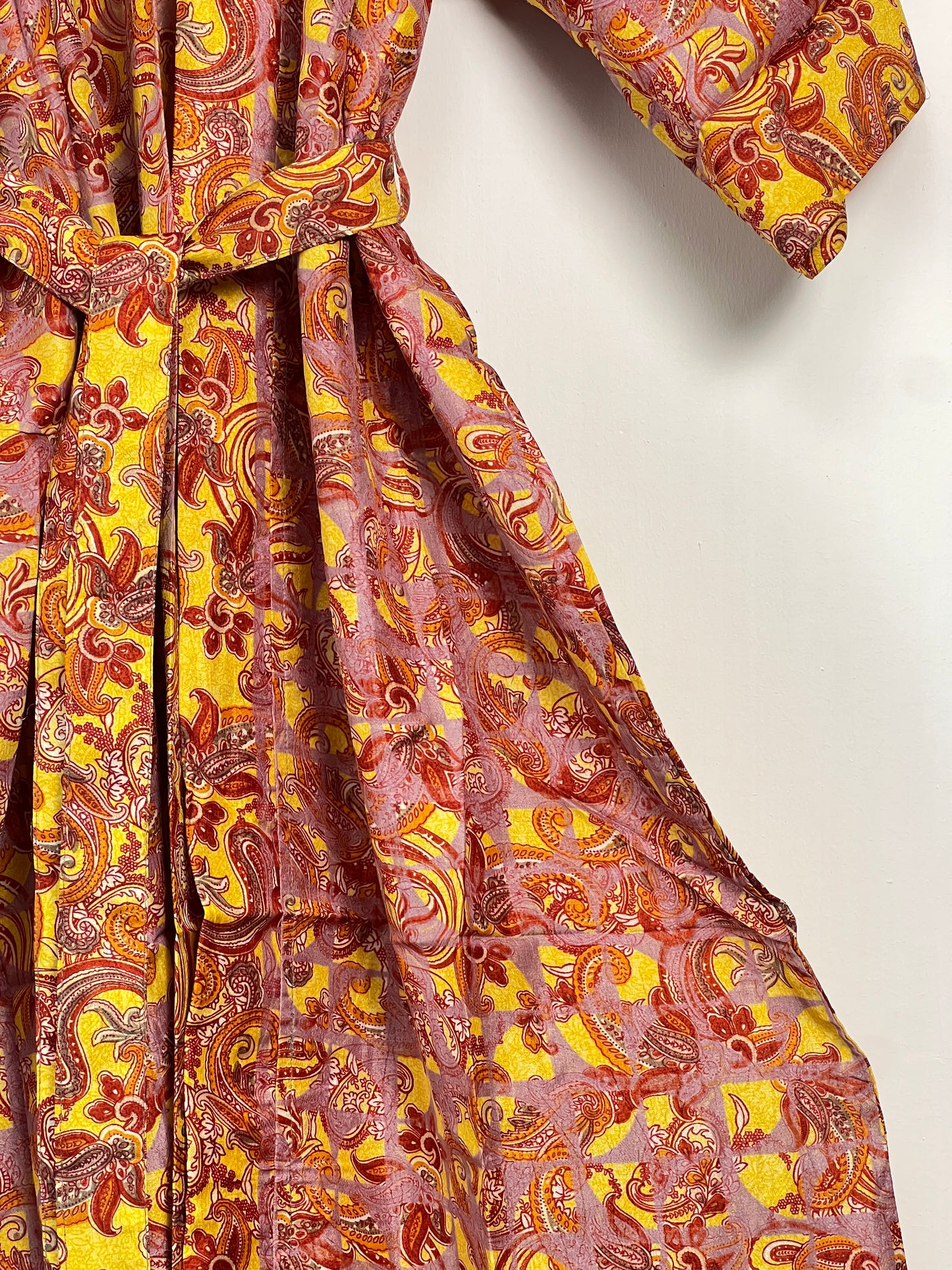 Vintage Saree Silk Kimono / Duster - Long
