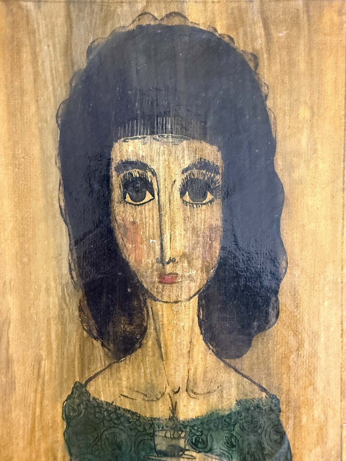 Portrait on Yellow - MARIO DA SCOZIA