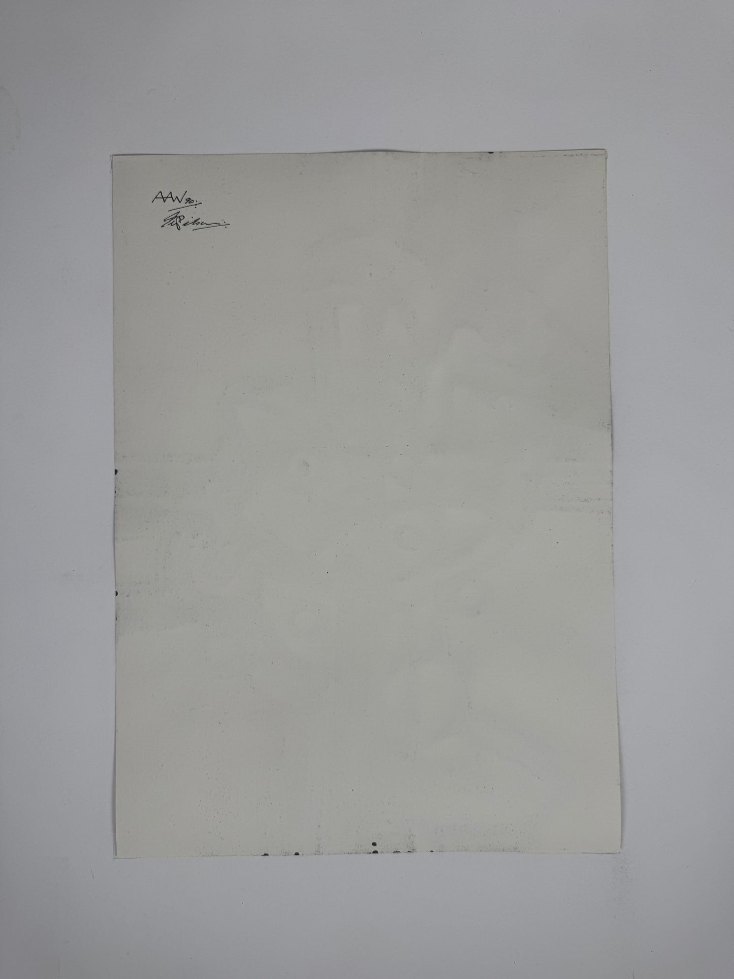 Monochromatic Original Artwork No.315 - ARTHUR ALLAN WILSON, Scottish | 1944-2024