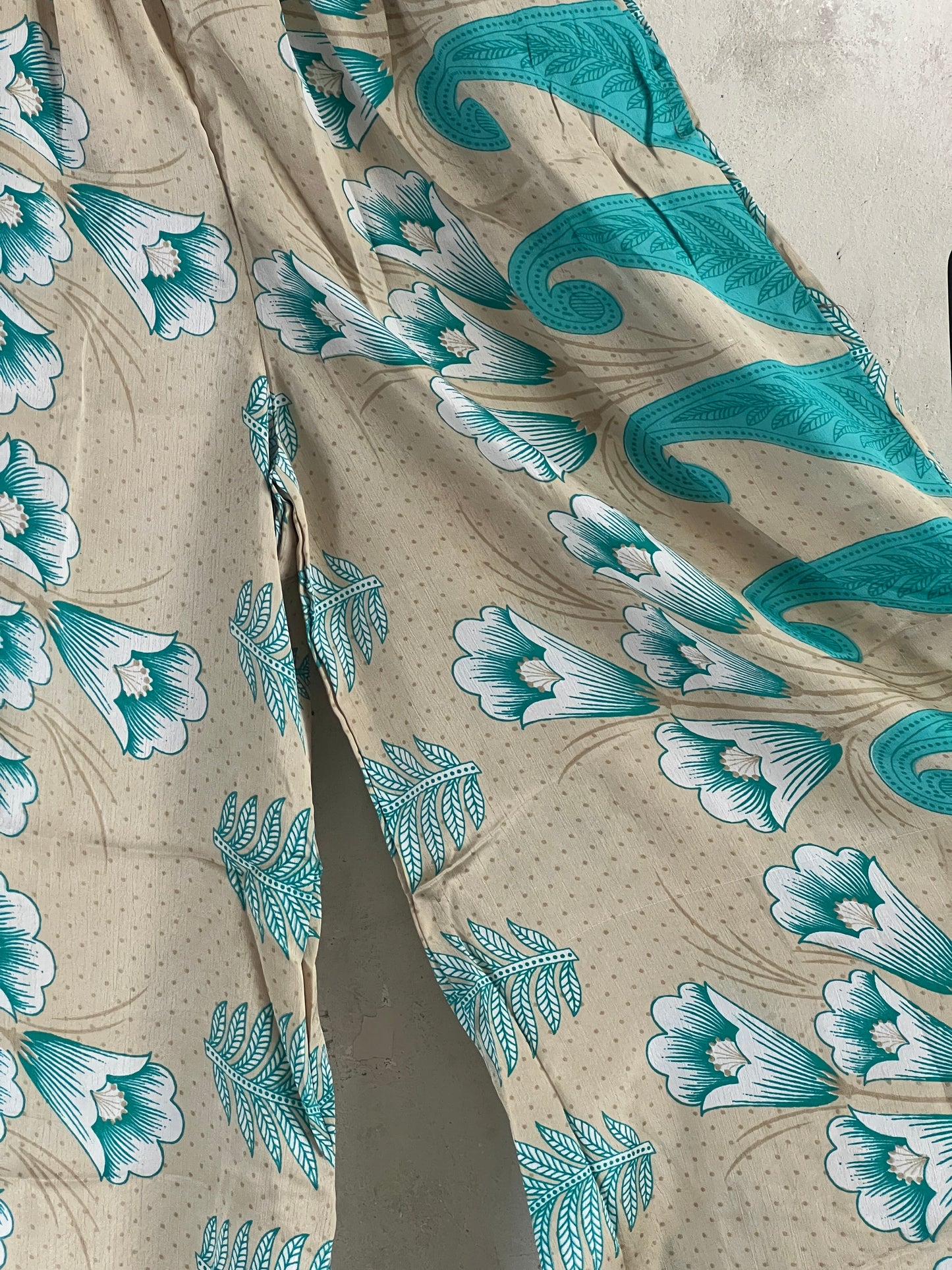 Vintage Saree Silk Trousers & Shirt Co-ordinated Set
