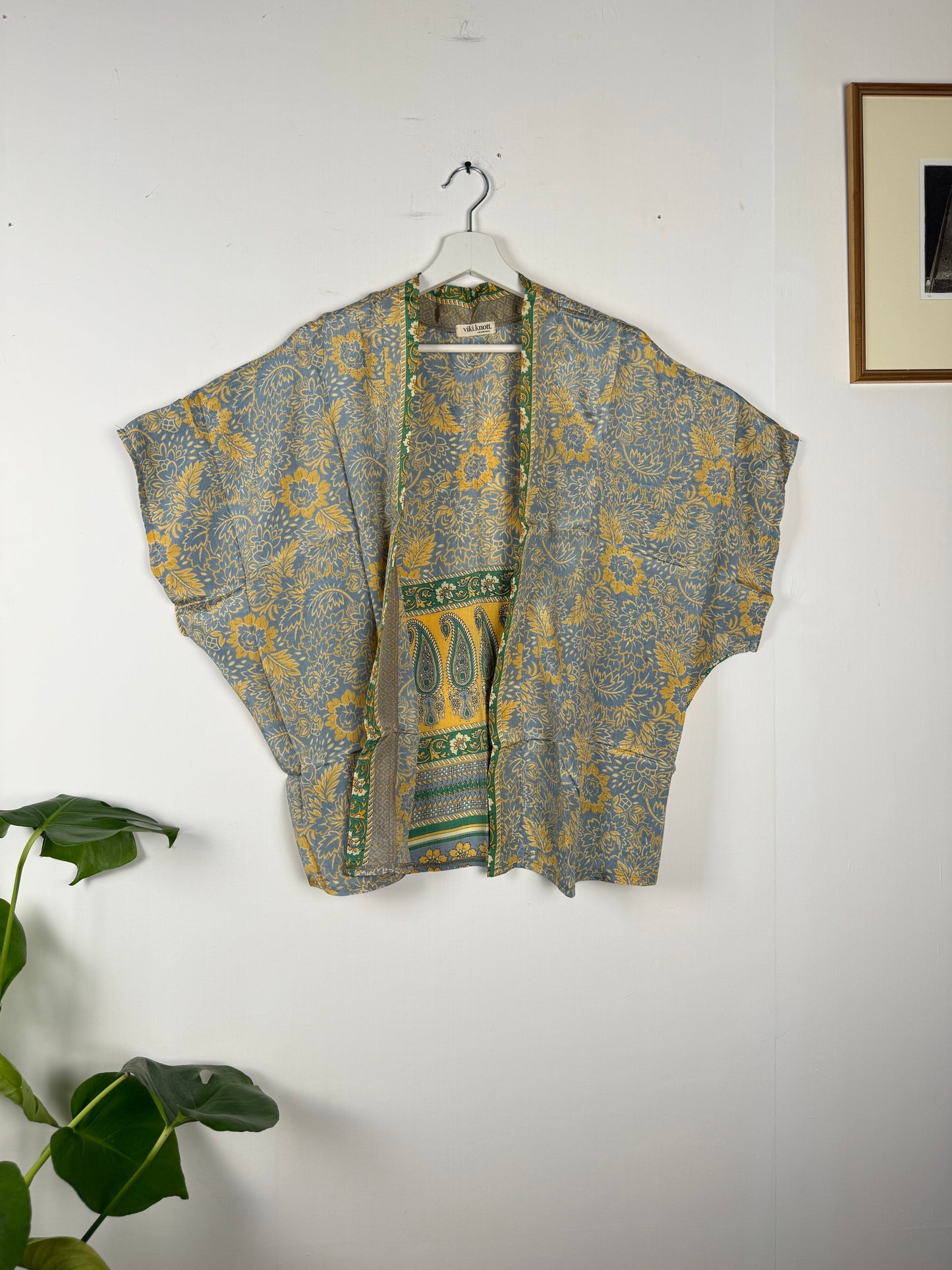 Vintage Saree Silk Shrug Blouse
