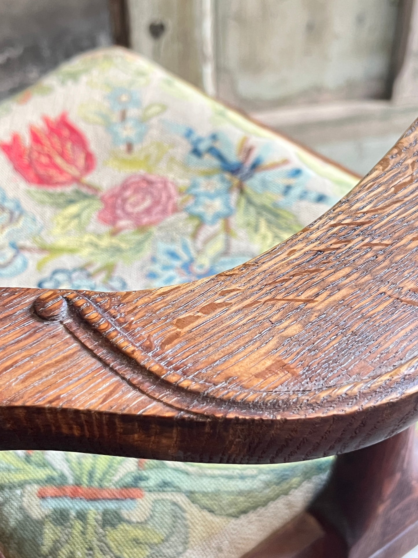 A Scottish Robert Lorimer ‘Wheeler’ Armchair