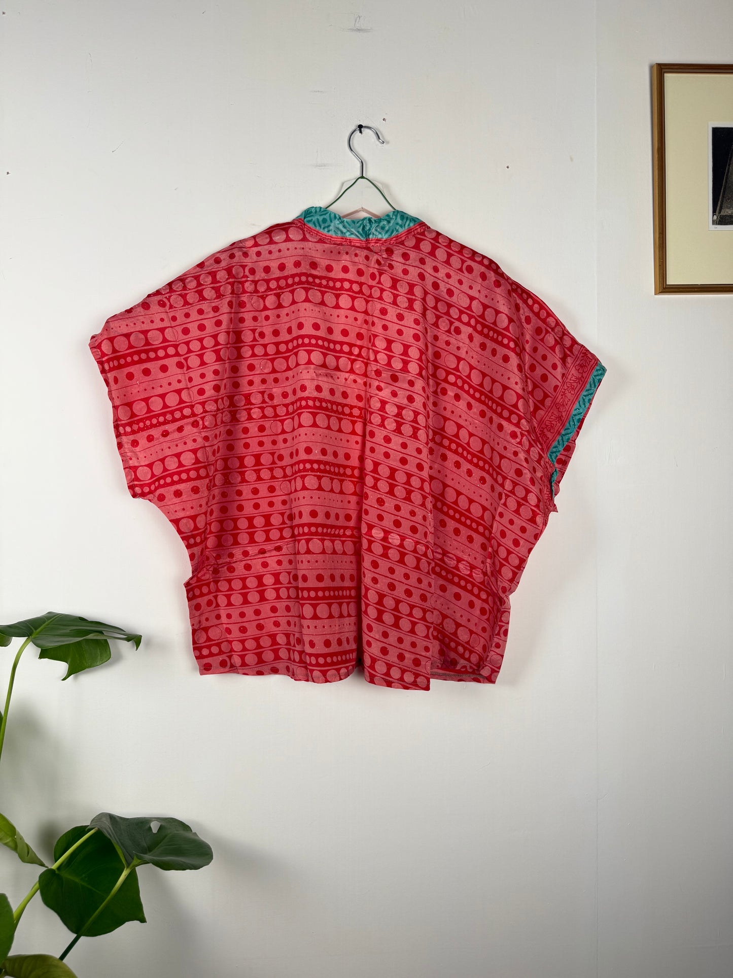 Vintage Saree Silk Shrug Blouse