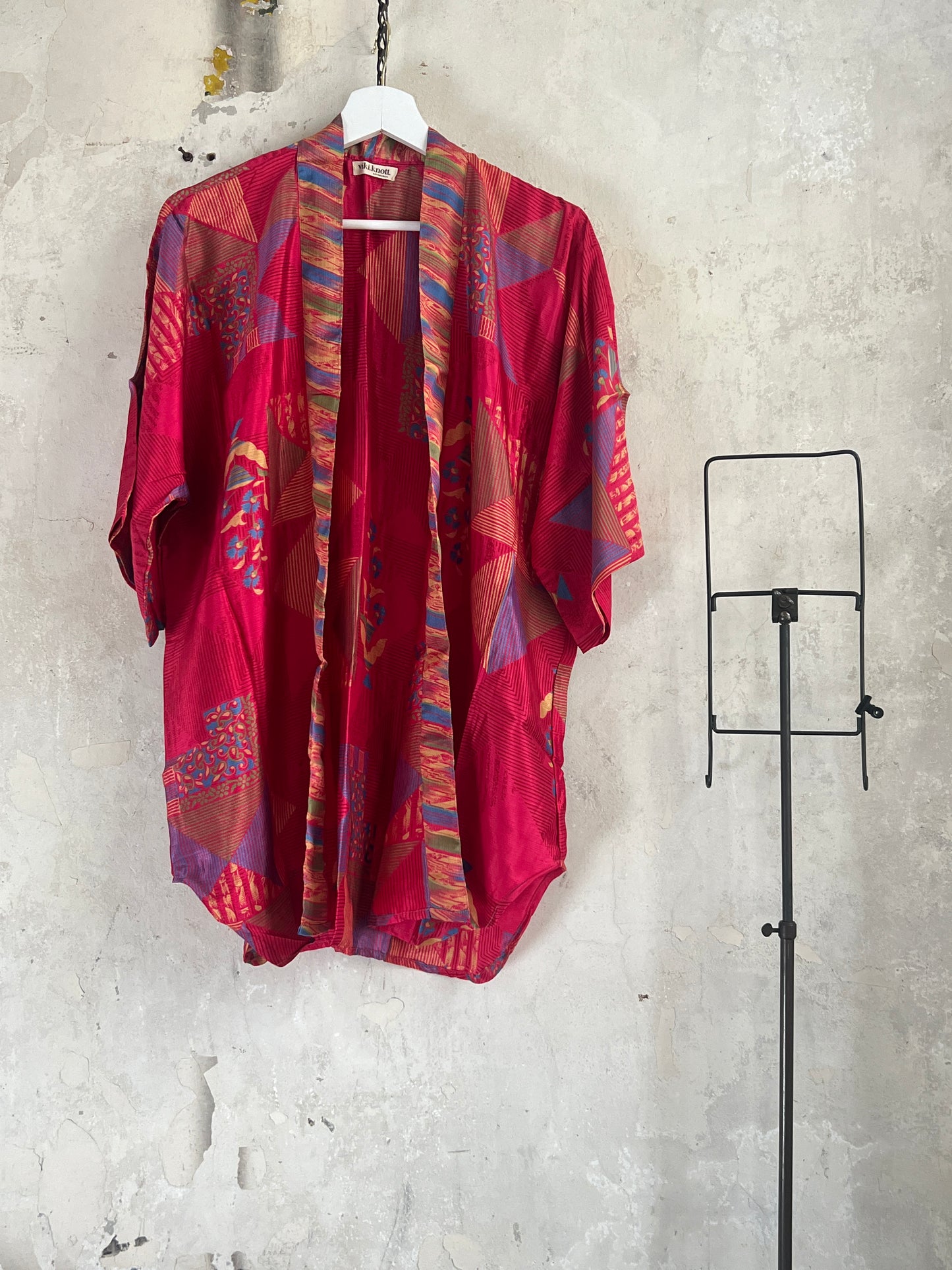 Vintage Saree Silk Trousers & Shirt Co-ordinated Set
