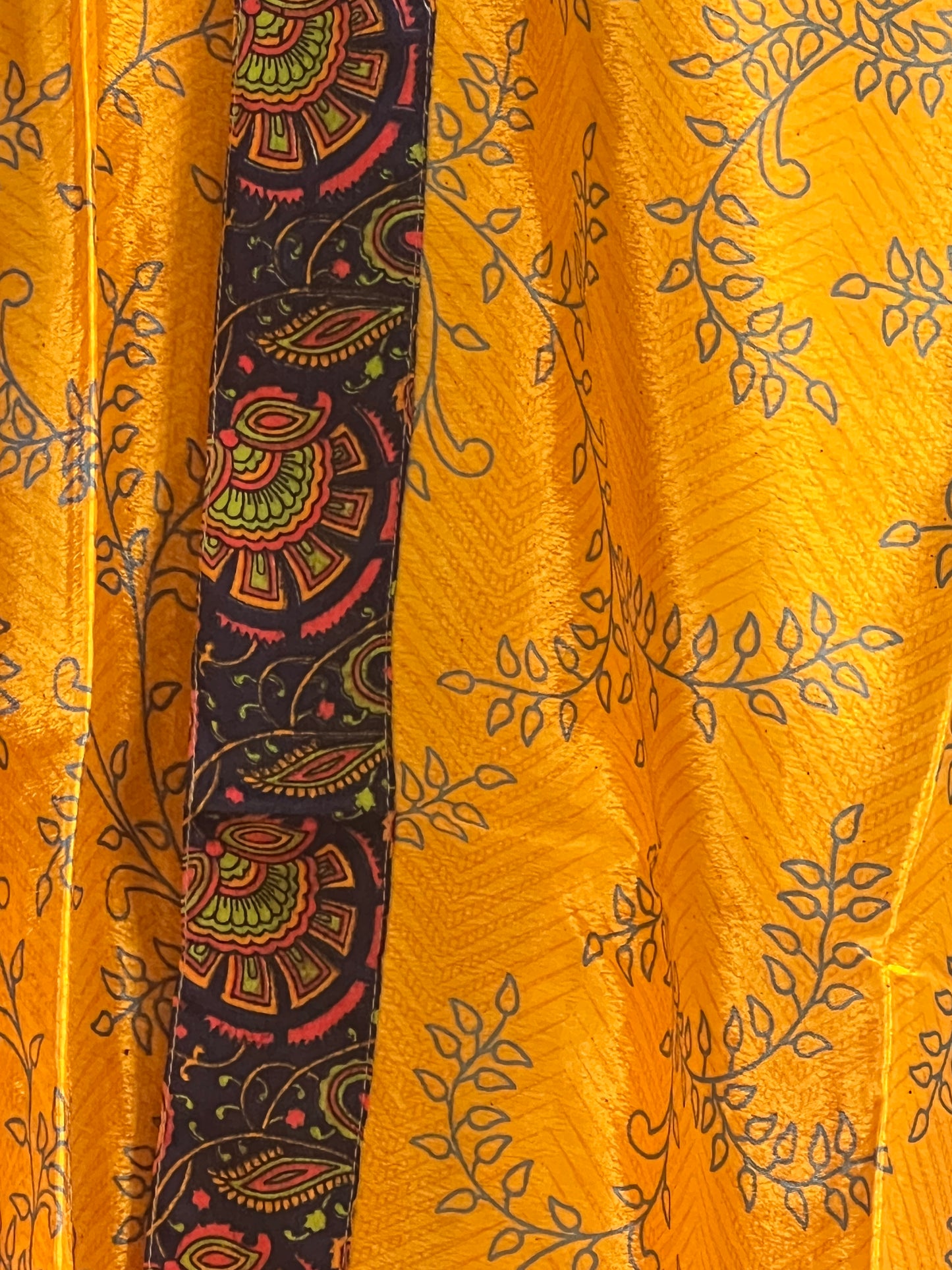 Vintage Saree Silk Trousers & Shirt Co-ordinated Set