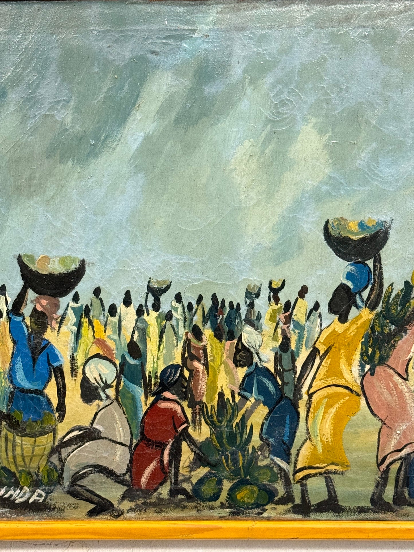 1950's African Market Gathering | Bounda