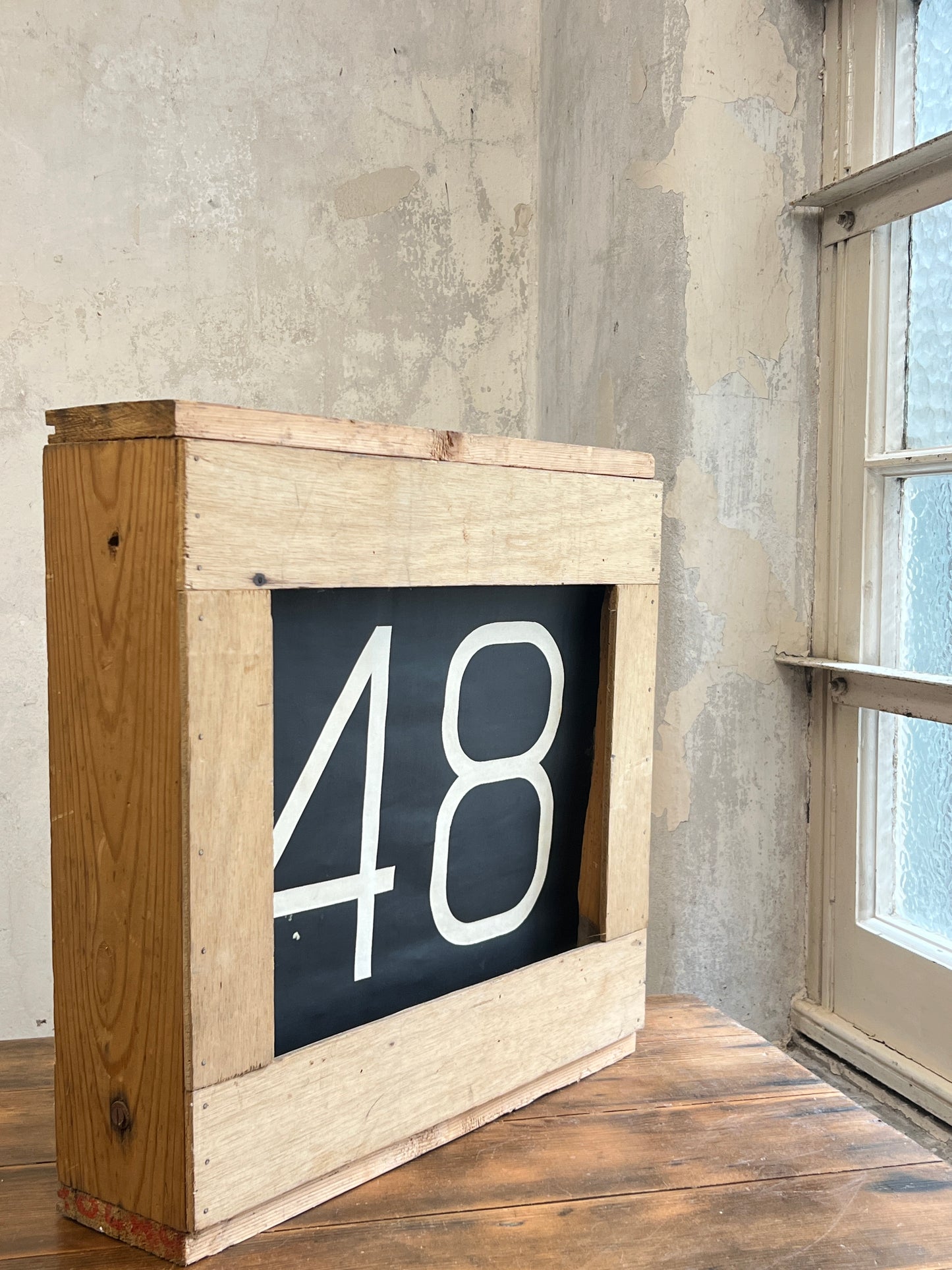 1960’s Destination Bus Numerical Blind in Winding Box