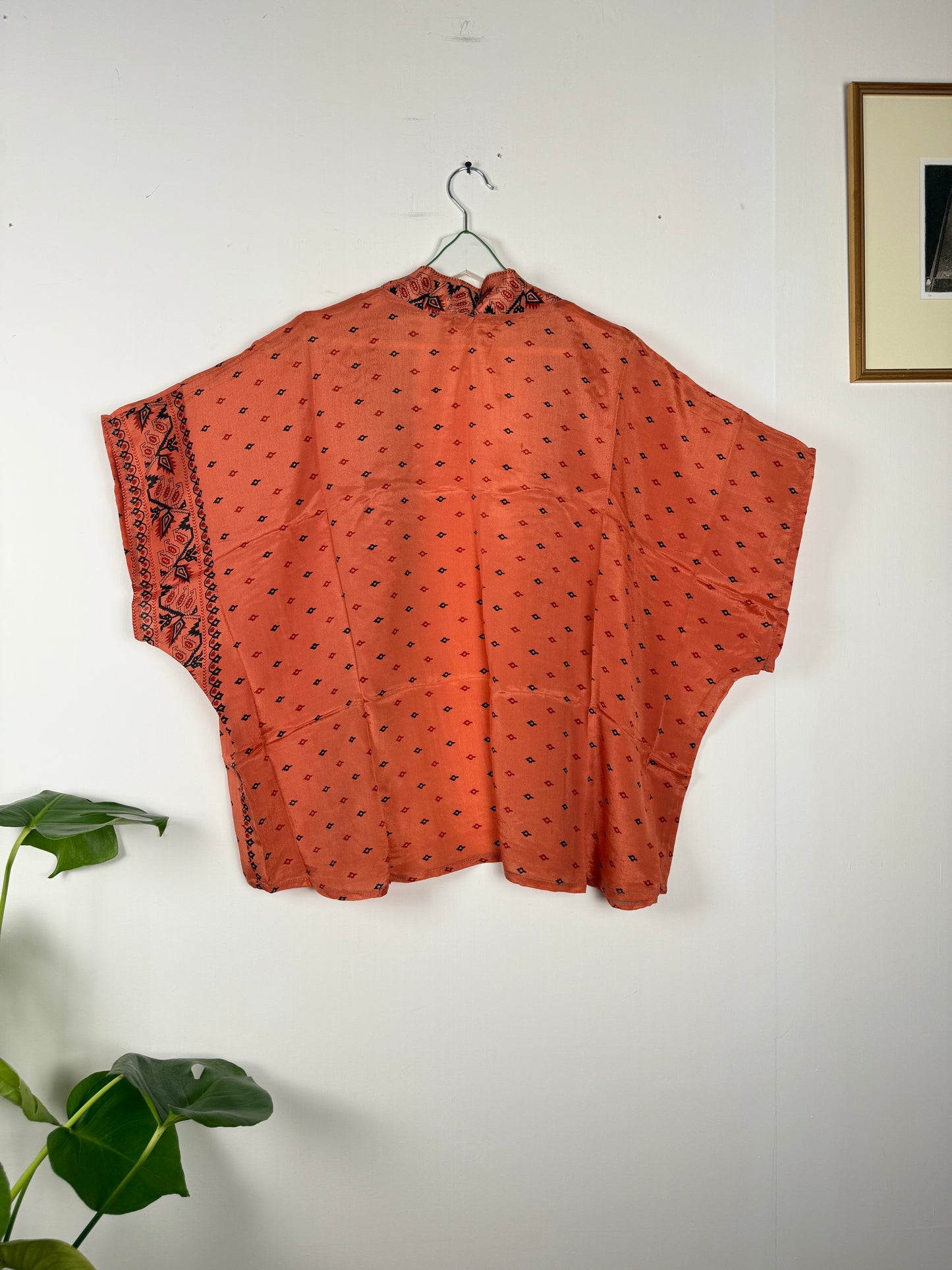 Vintage Saree Silk Shrug Blouse