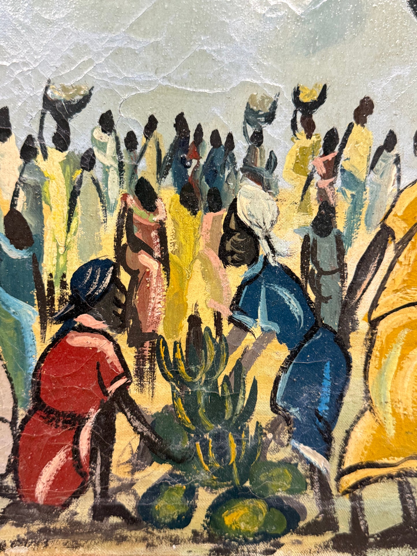 1950's African Market Gathering | Bounda