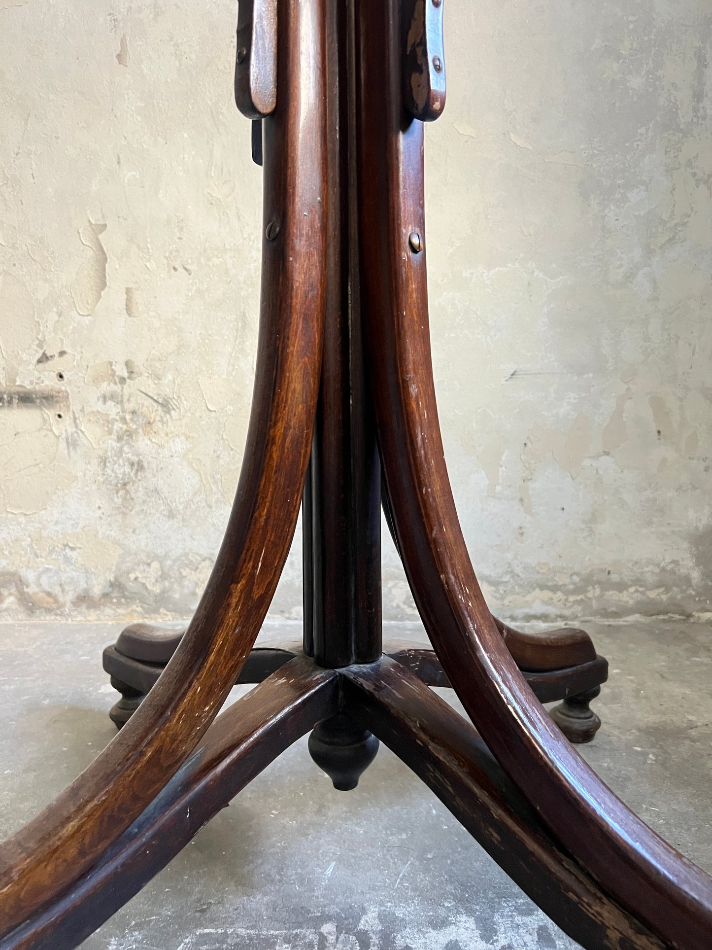 A Large late 19thC Bentwood Beech Hat and Coat Stand by Jacob & Josef Kohn of Vienna.