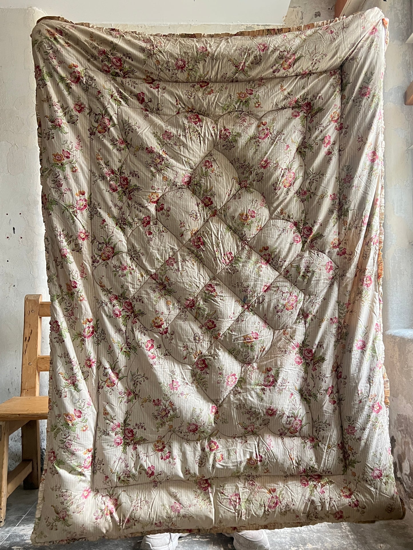 A 1930's Duck Feather Eiderdown