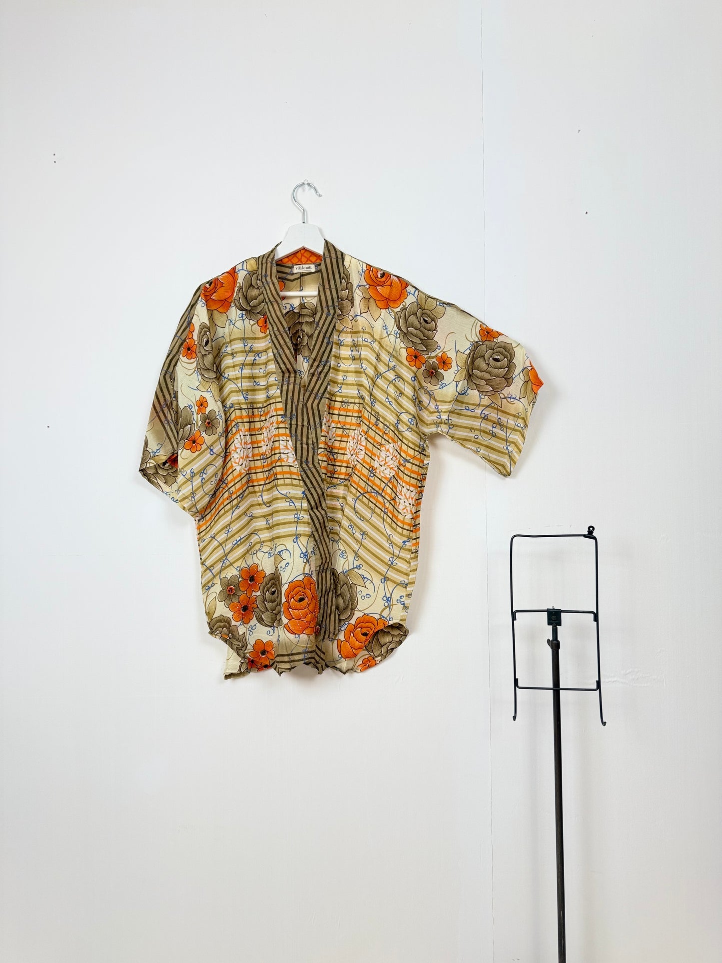 Vintage Saree Silk Trousers & Shirt Co-ordinated Set