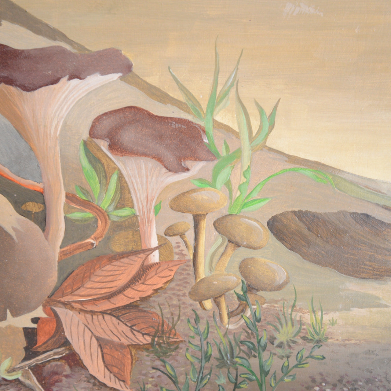 Moderne Surrealistisch Waterlandschap / Jan de Veen, (1983)