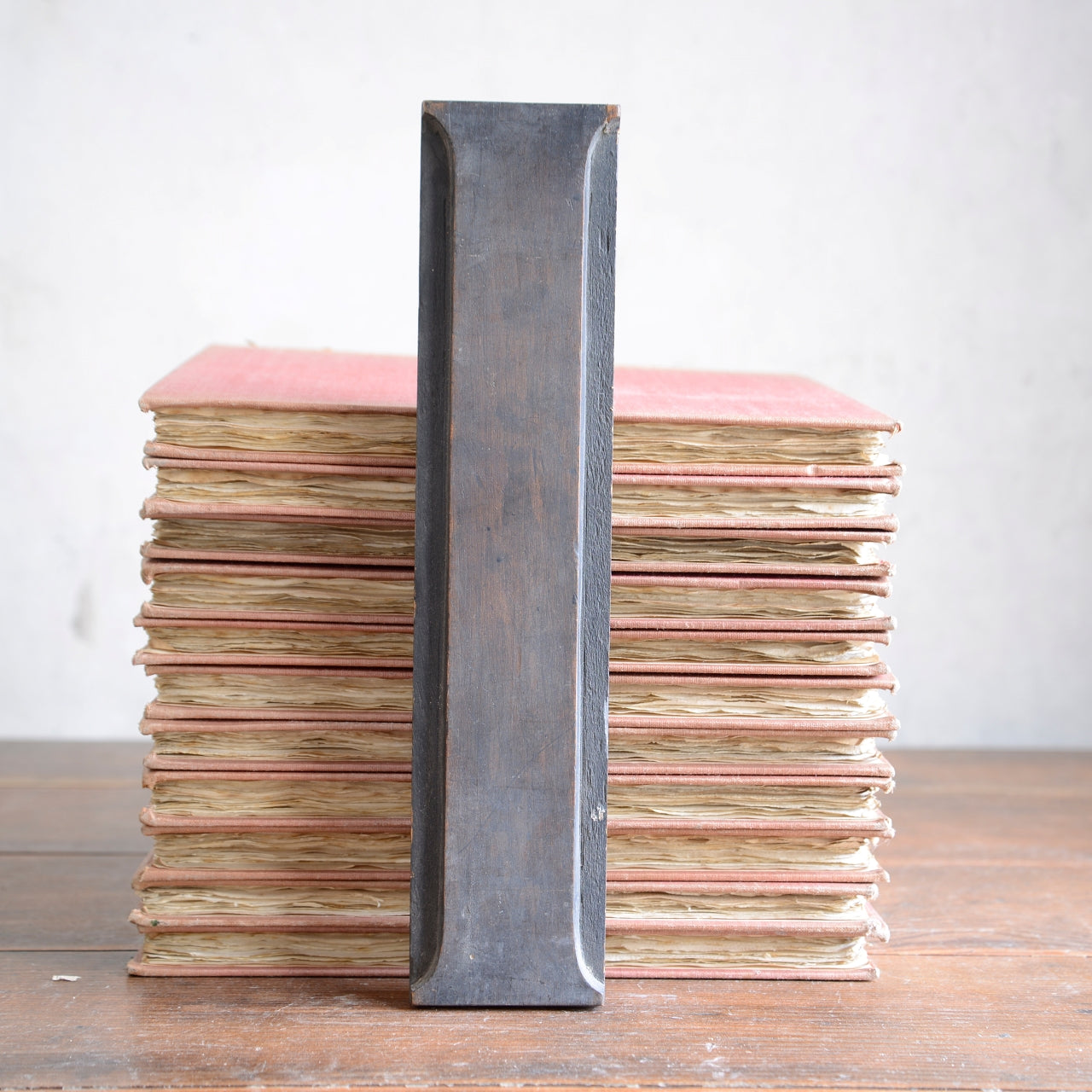 Rare English 1920’s Wooden Letterpress Type - 30cm