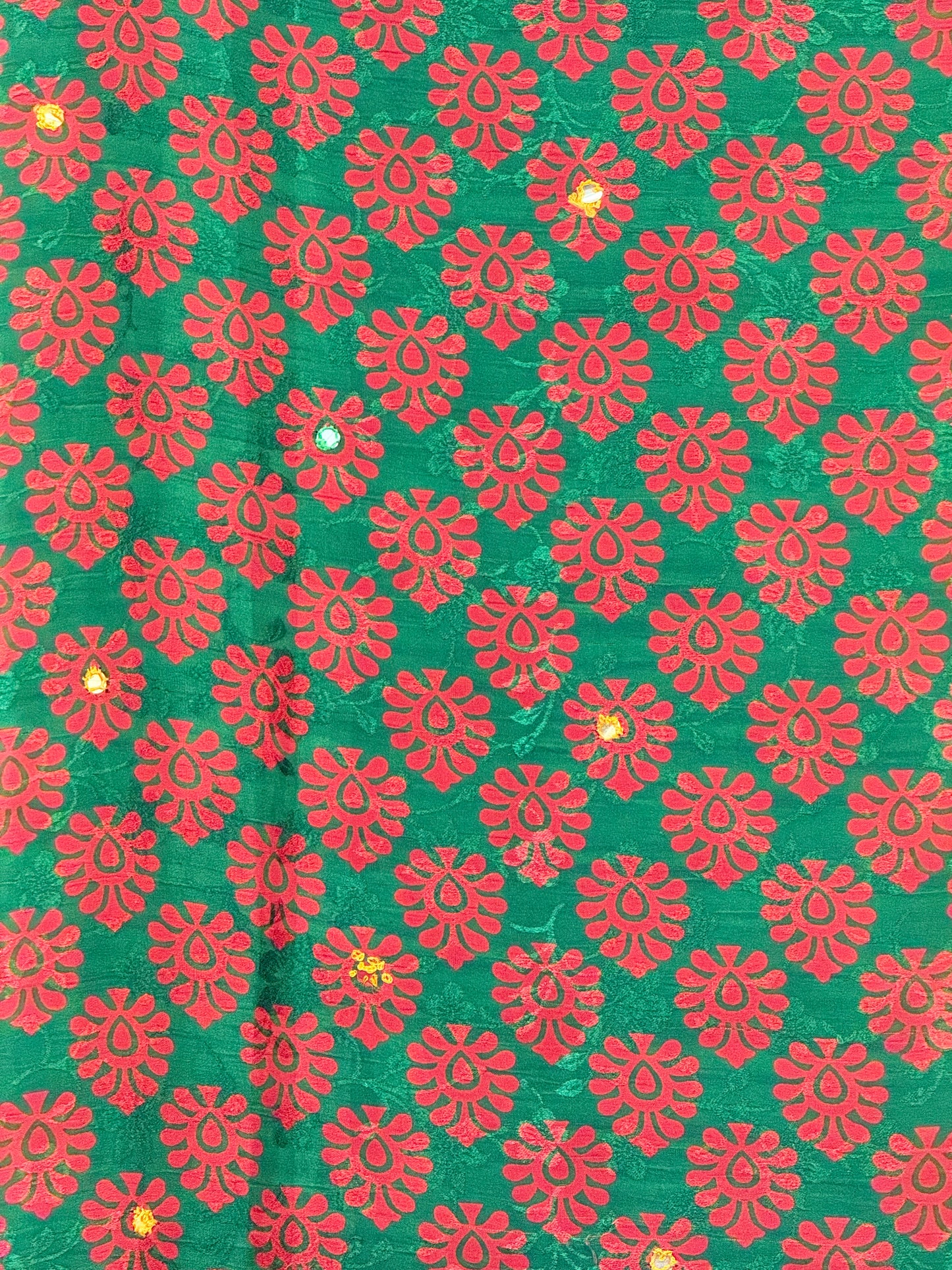 Vintage Pure Silk Saree Fabric