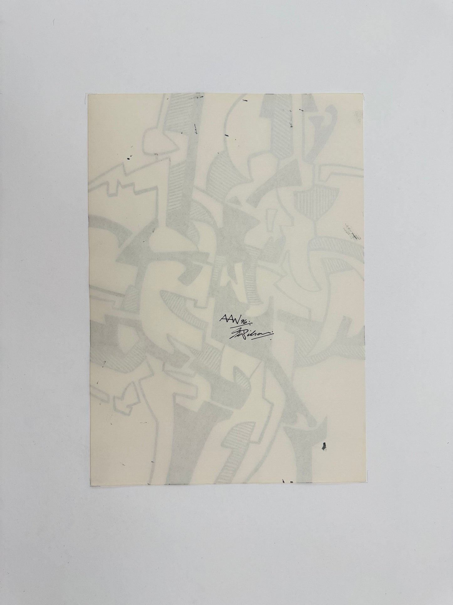Monochromatic Original Artwork No.254 - ARTHUR ALLAN WILSON, Scottish | 1944-2024