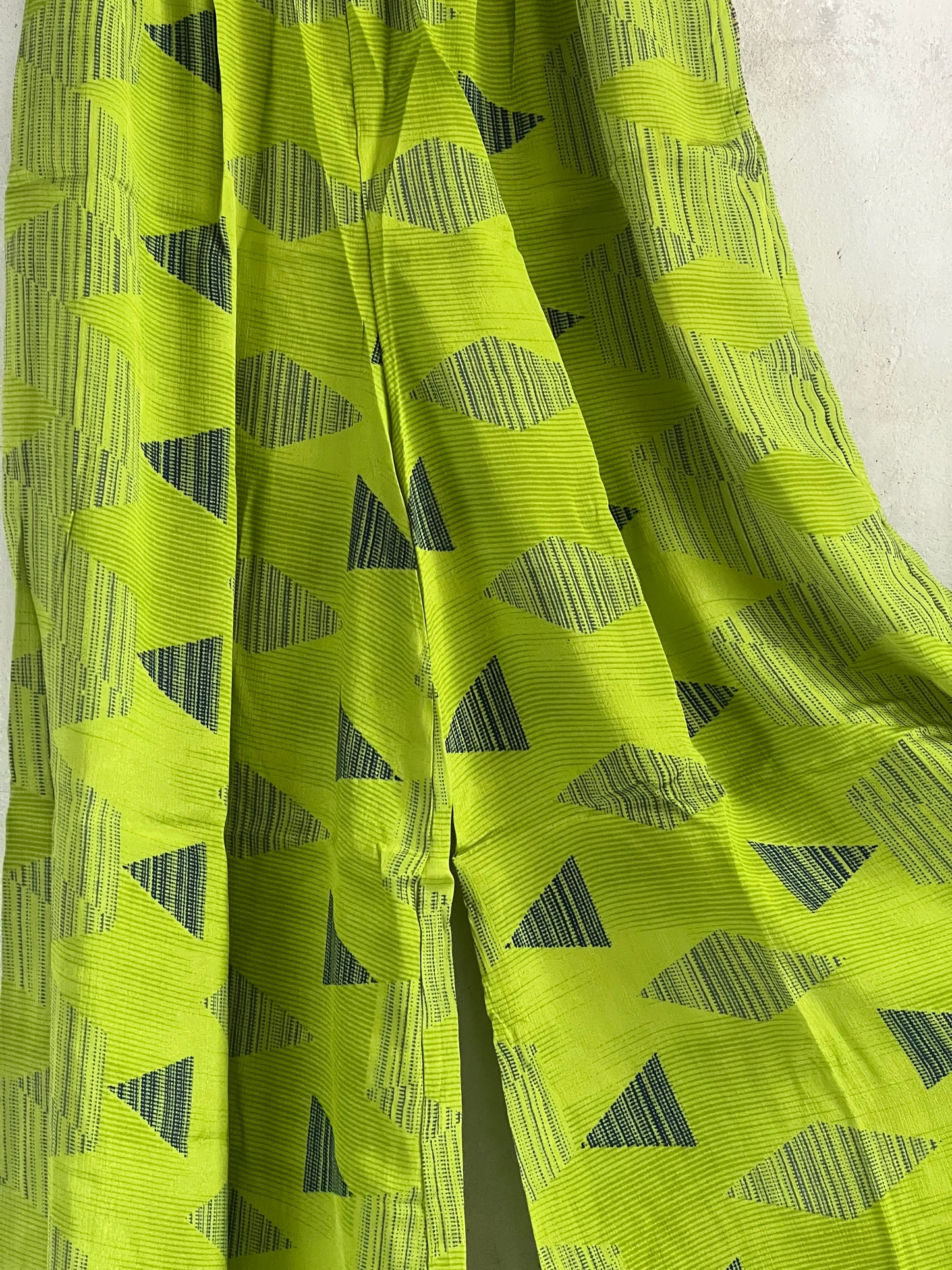 Vintage Saree Silk Trousers & Shirt Co-ordinated Set