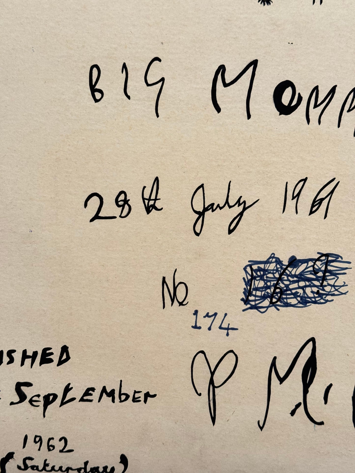 No. 174 Big Momma - PETER CROTTY, British | 1943-present