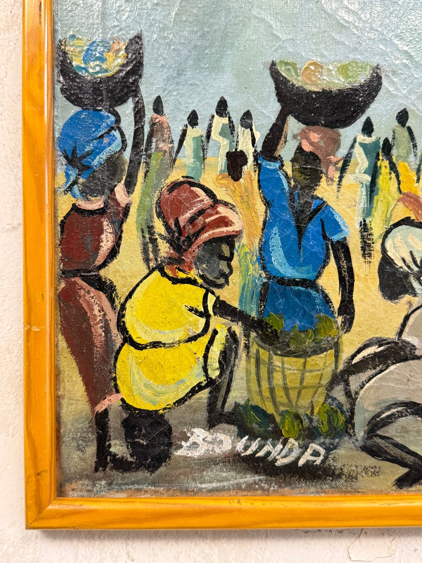 1950's African Market Gathering | Bounda
