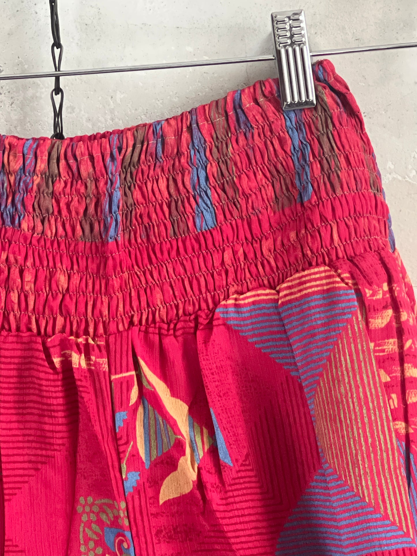 Vintage Saree Silk Trousers & Shirt Co-ordinated Set