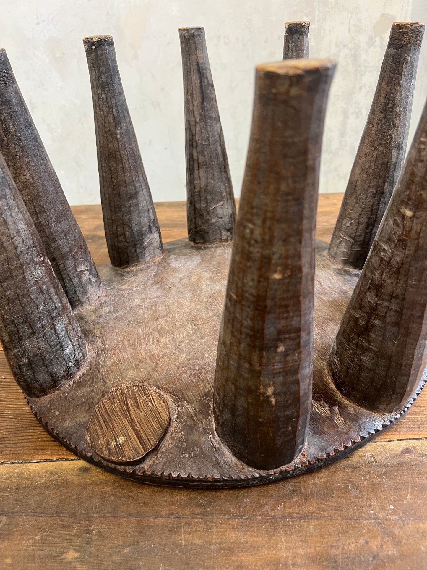 A Nigerian Nupe or Elephant Stool /Table, c1900