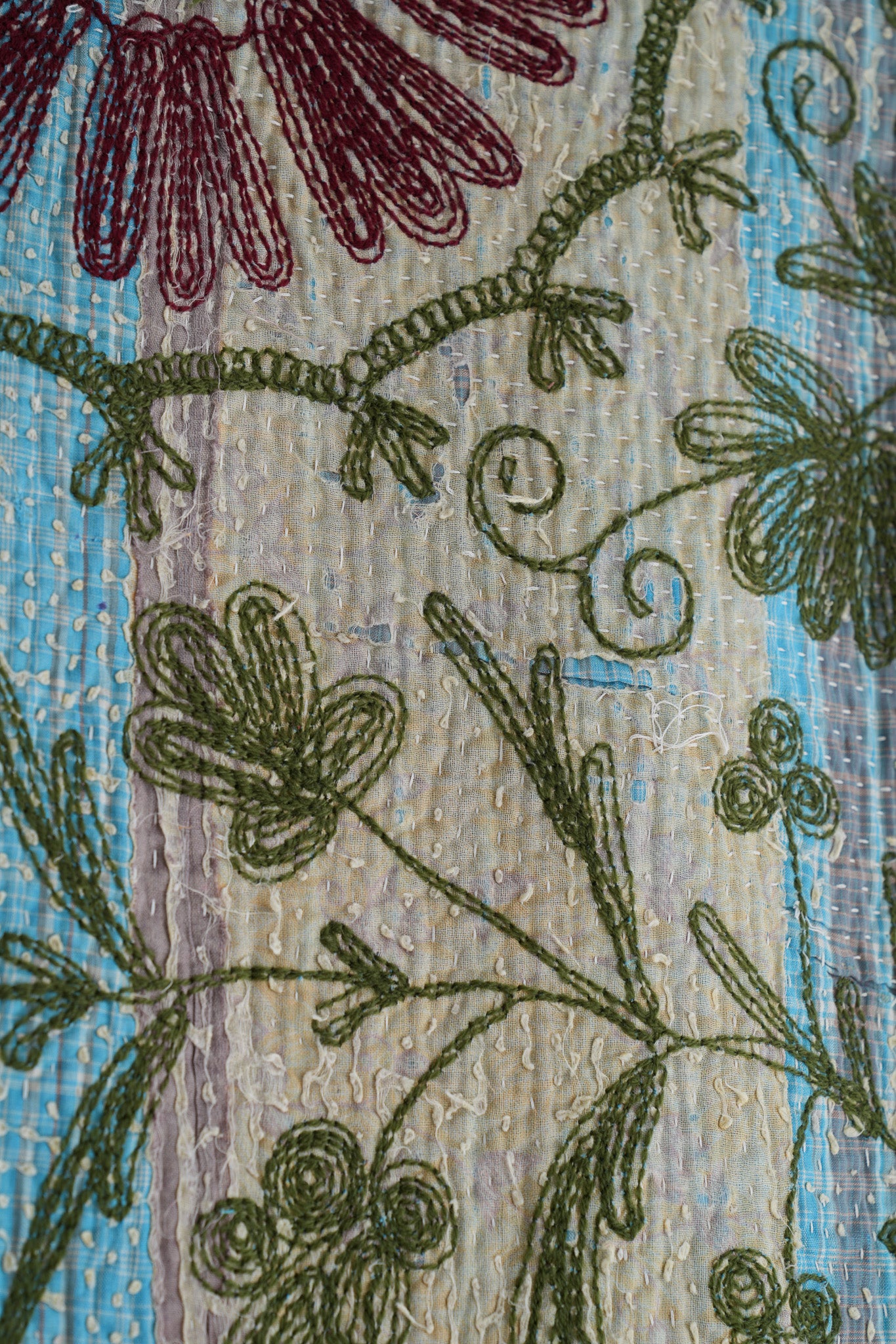 Finestitch Kantha & Suzani Quilt 105