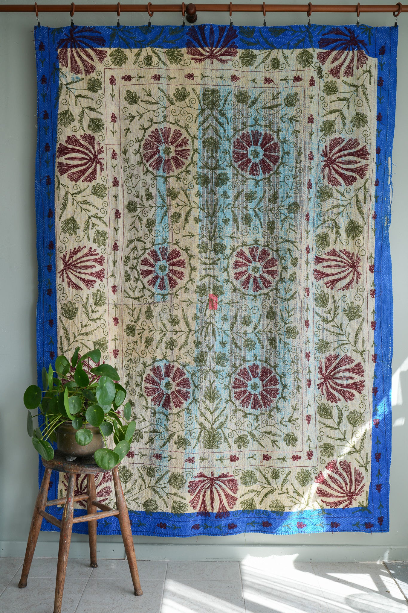 Finestitch Kantha & Suzani Quilt 105
