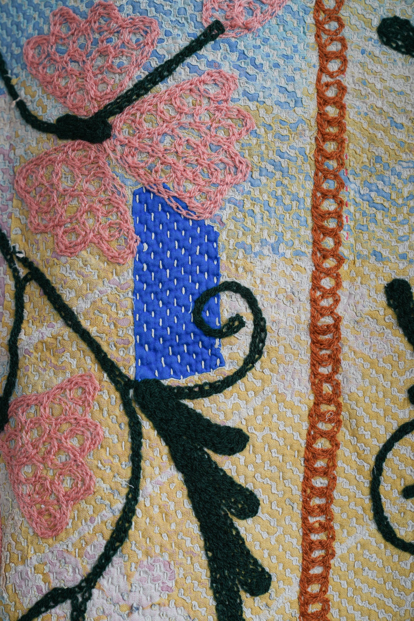 Finestitch Kantha & Suzani Quilt 108