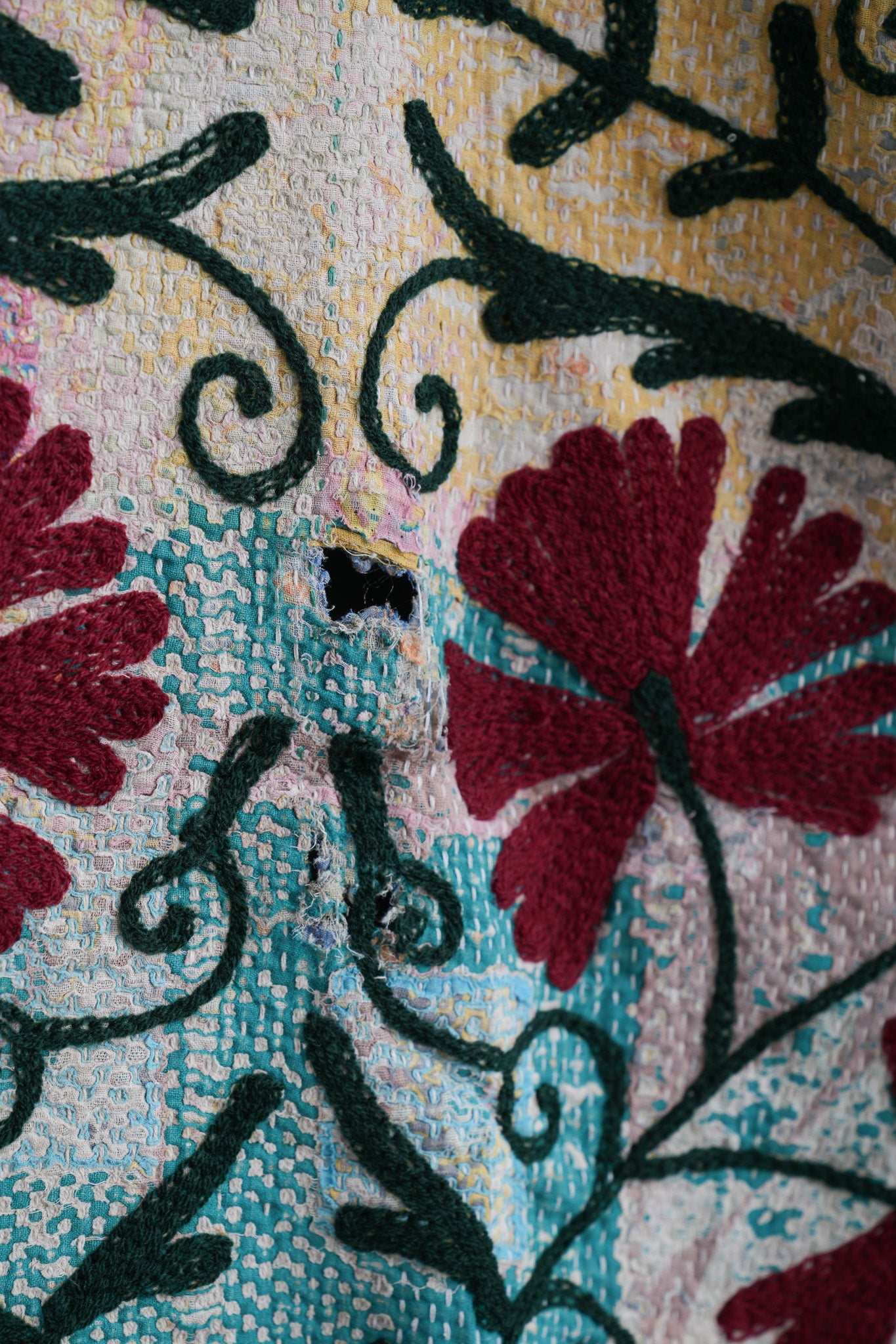 Finestitch Kantha & Suzani Quilt 108