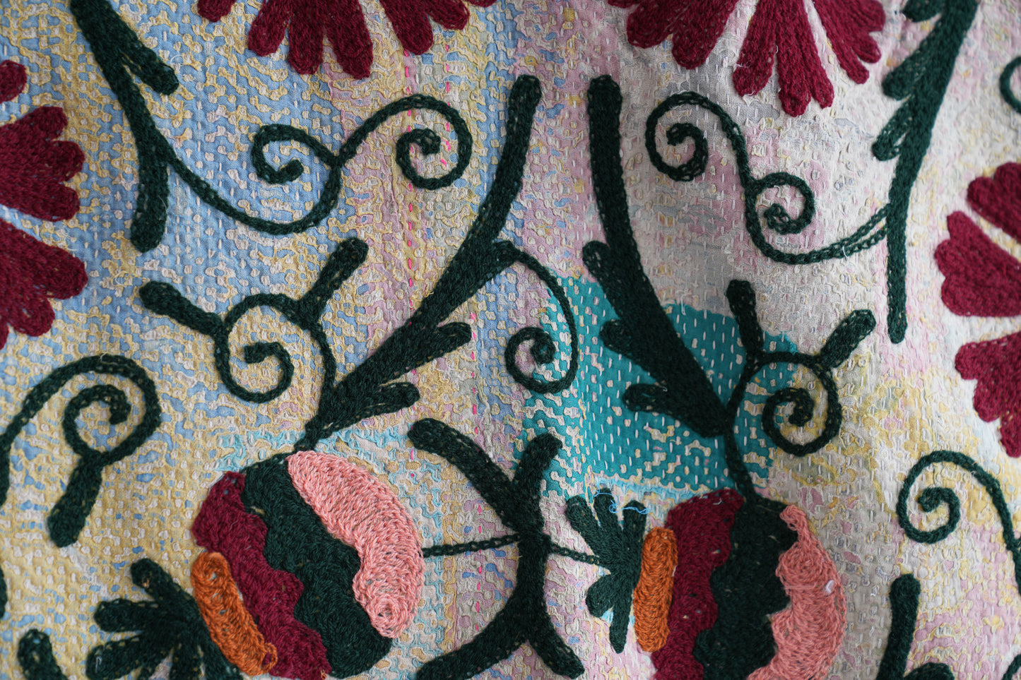 Finestitch Kantha & Suzani Quilt 108