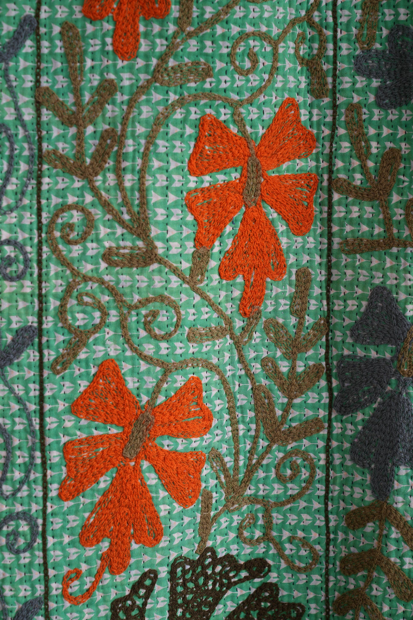 Finestitch Kantha & Suzani Quilt 109