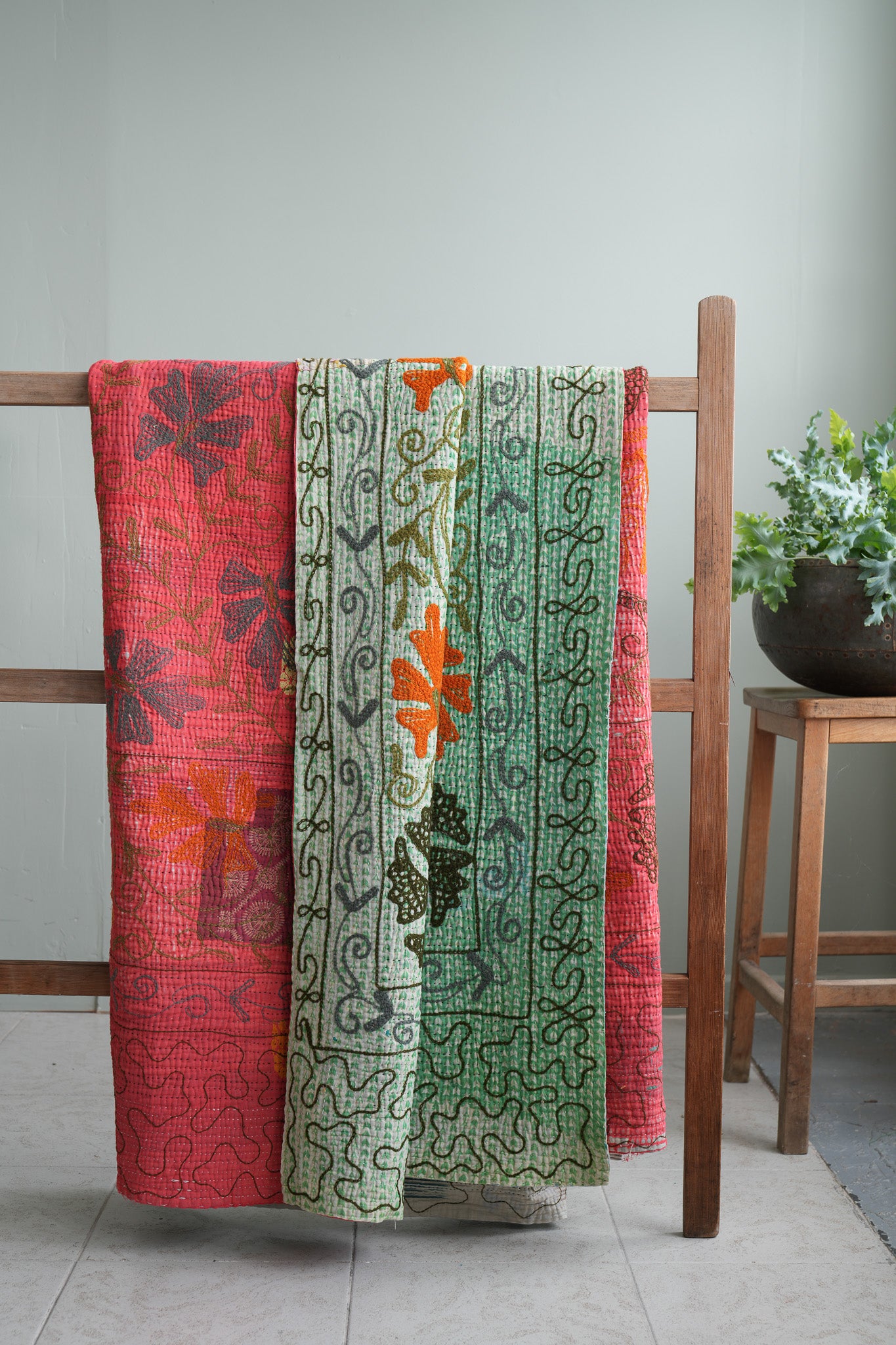 Finestitch Kantha & Suzani Quilt 109