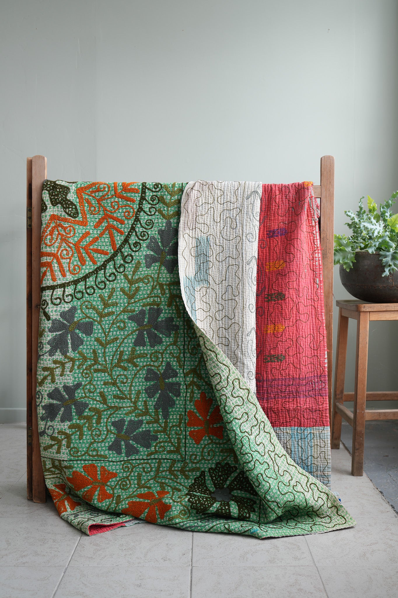 Finestitch Kantha & Suzani Quilt 109