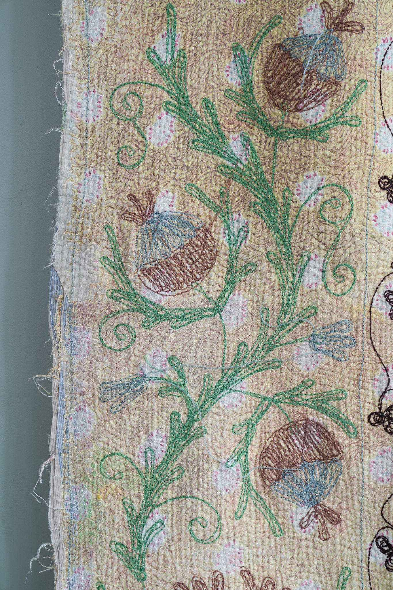 Finestitch Kantha & Suzani Quilt 111
