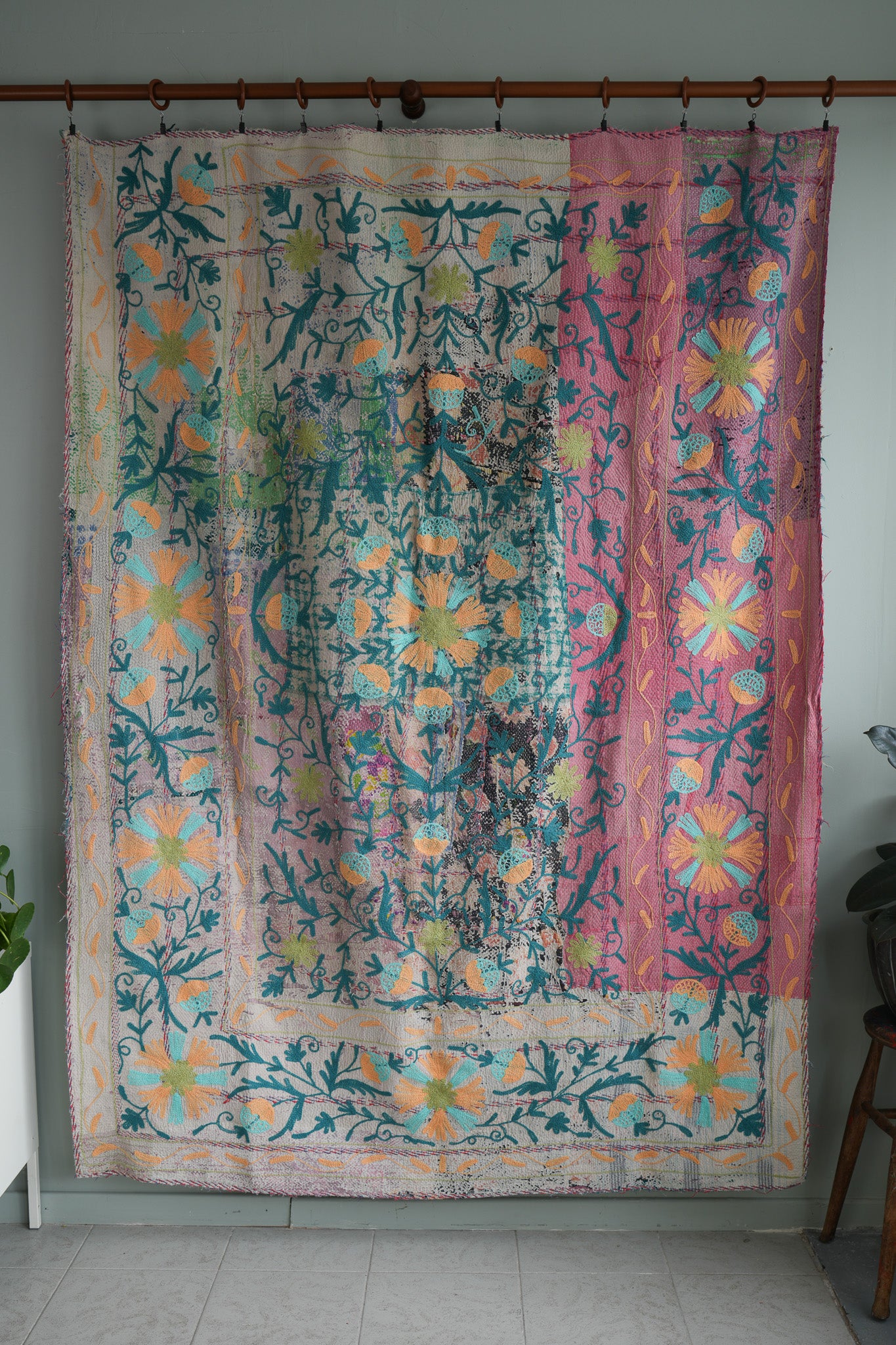 Finestitch Kantha & Suzani Quilt 112