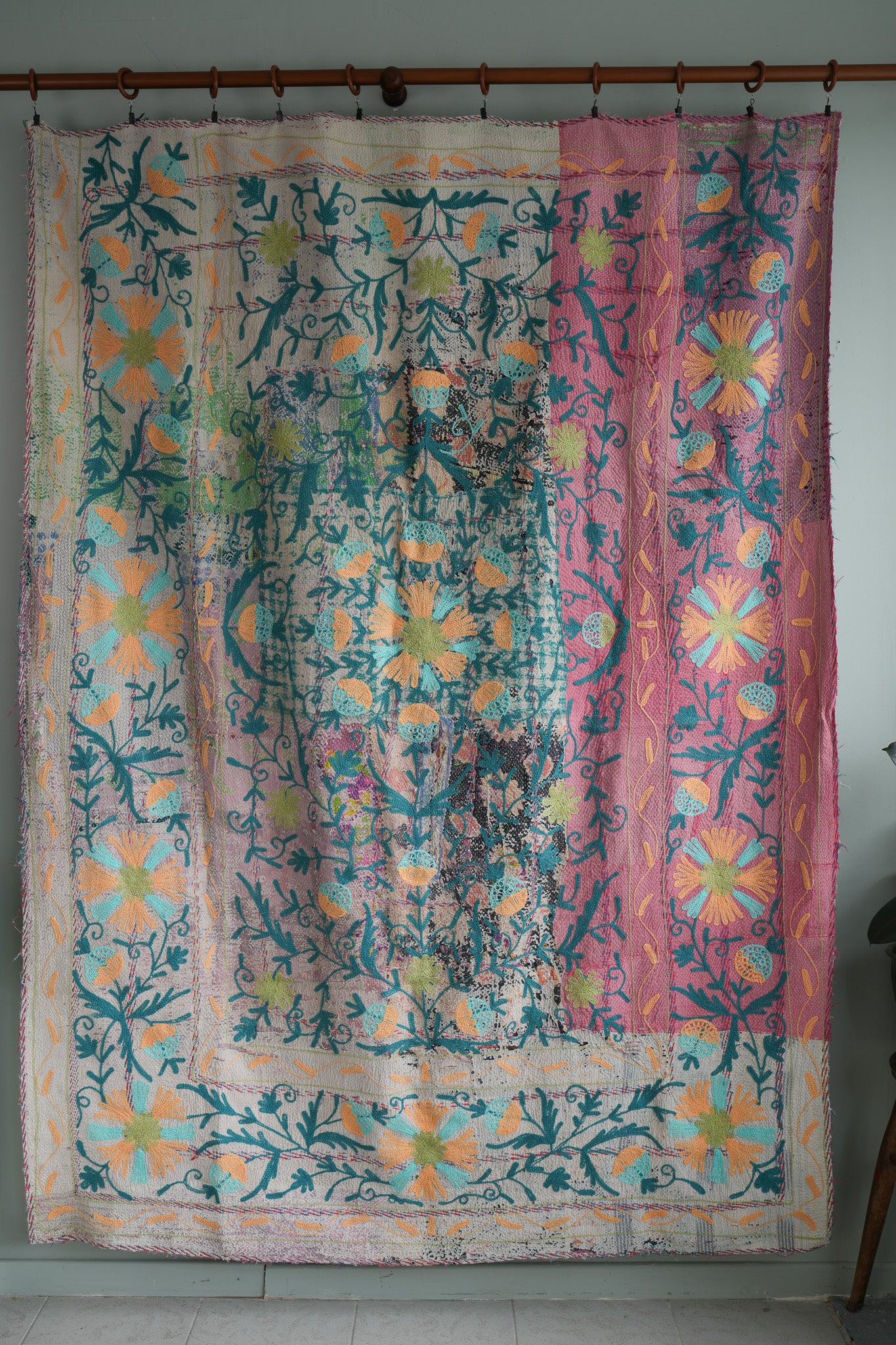 Finestitch Kantha & Suzani Quilt 112