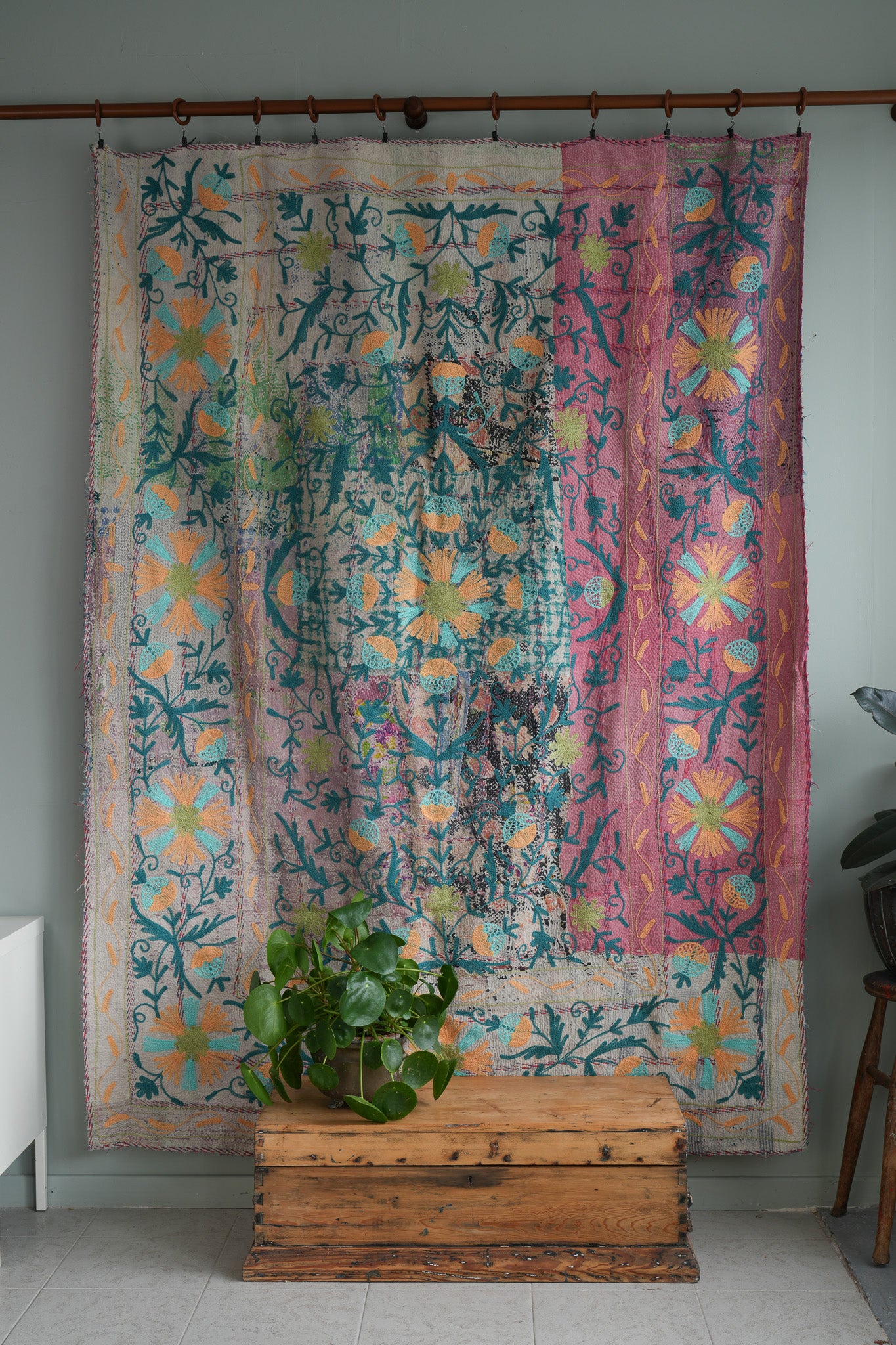 Finestitch Kantha & Suzani Quilt 112