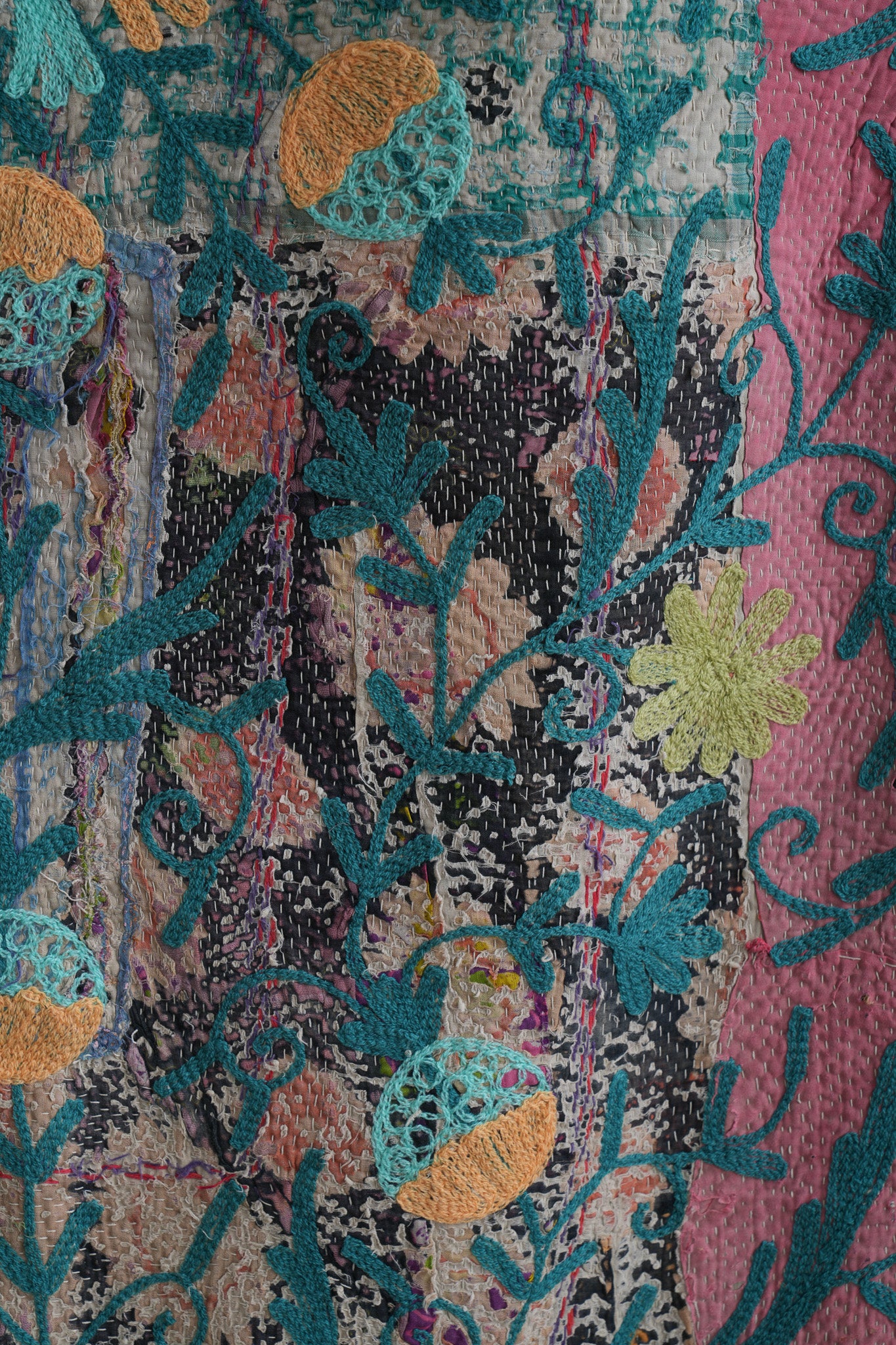 Finestitch Kantha & Suzani Quilt 112