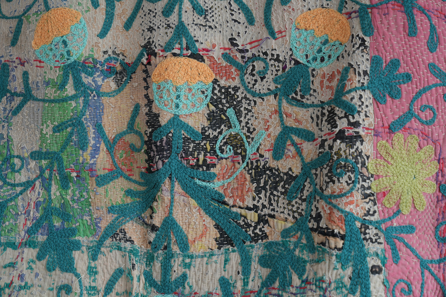 Finestitch Kantha & Suzani Quilt 112