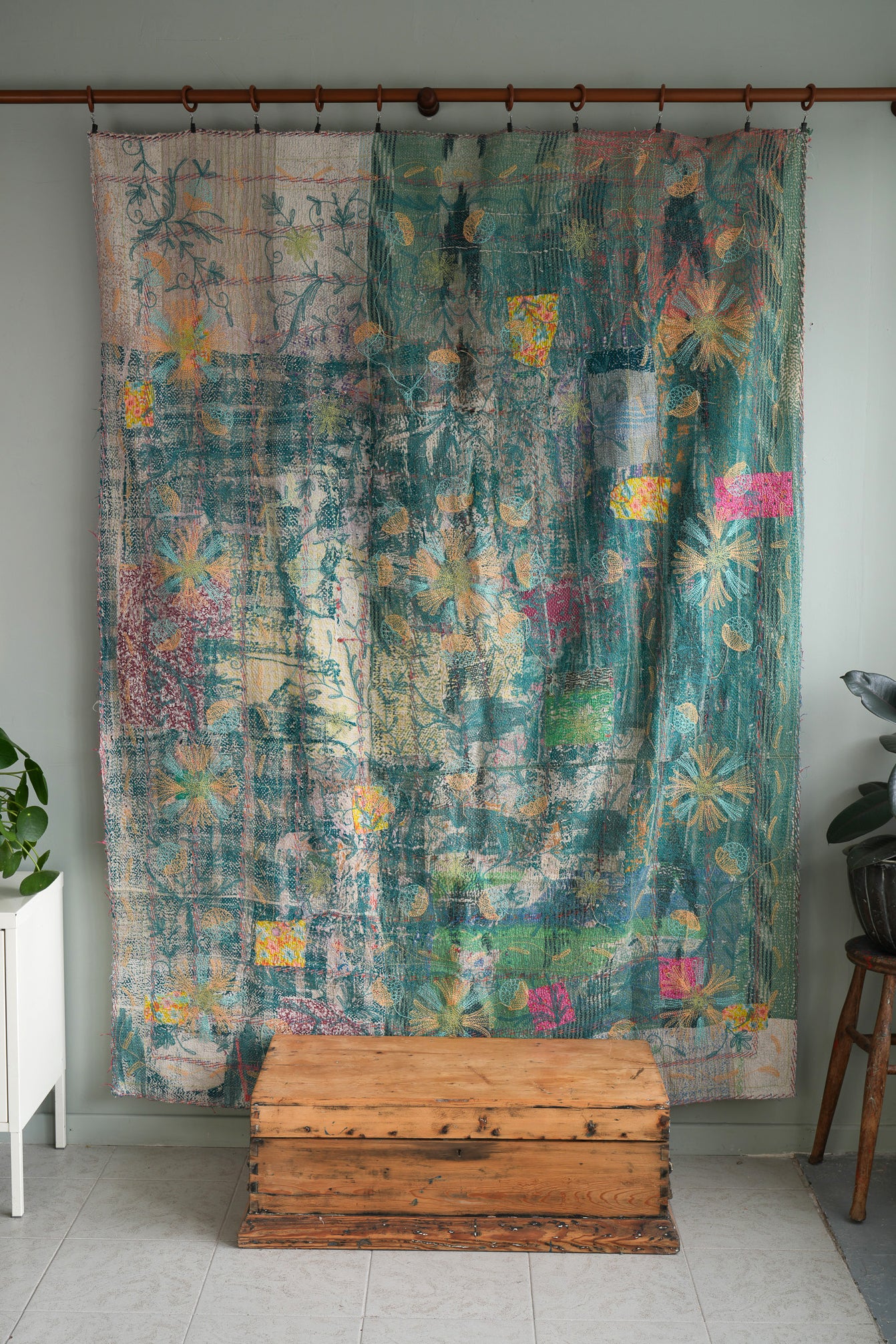 Finestitch Kantha & Suzani Quilt 112